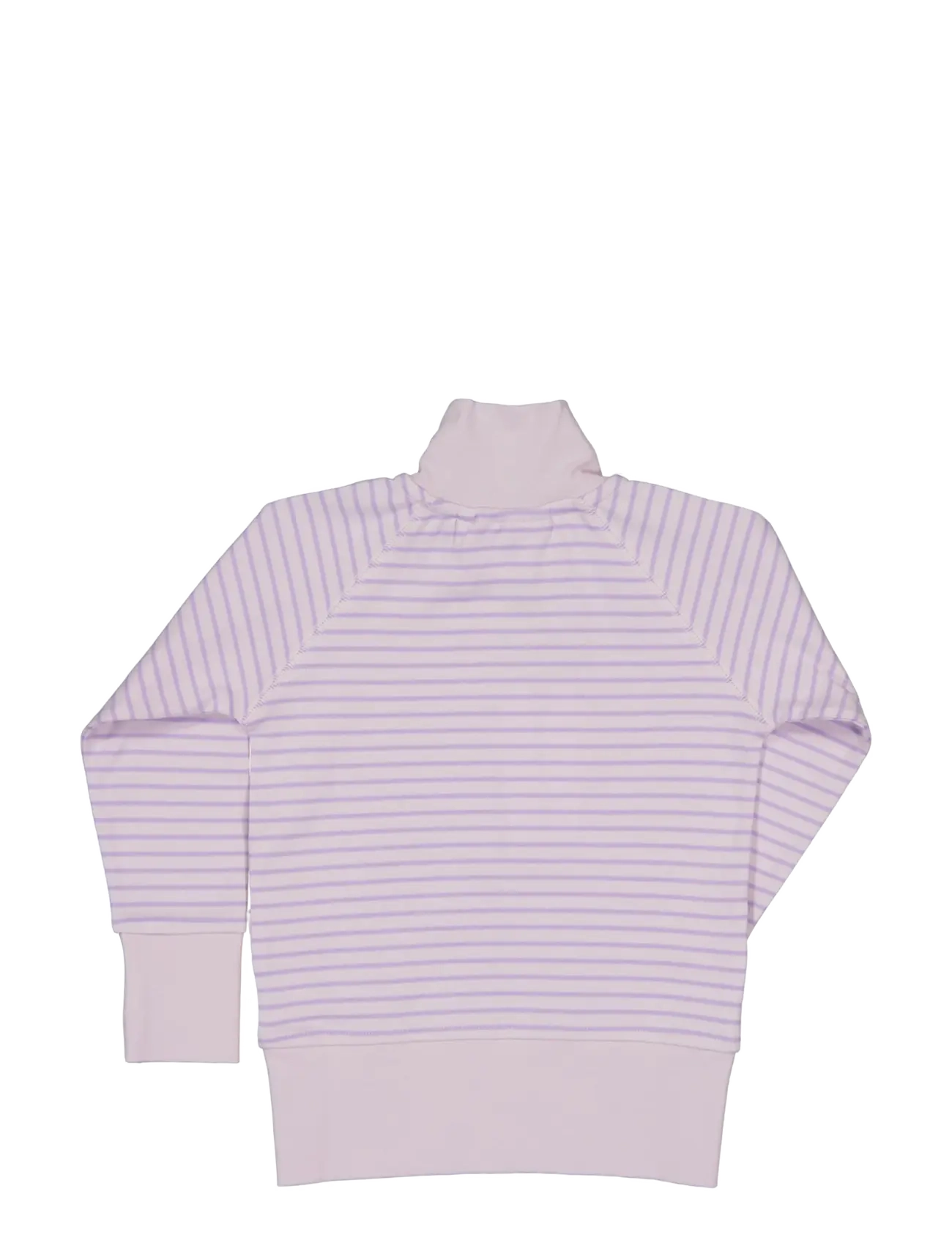 Geggamoja - Zip sweater - sweatshirts - purple str - 1