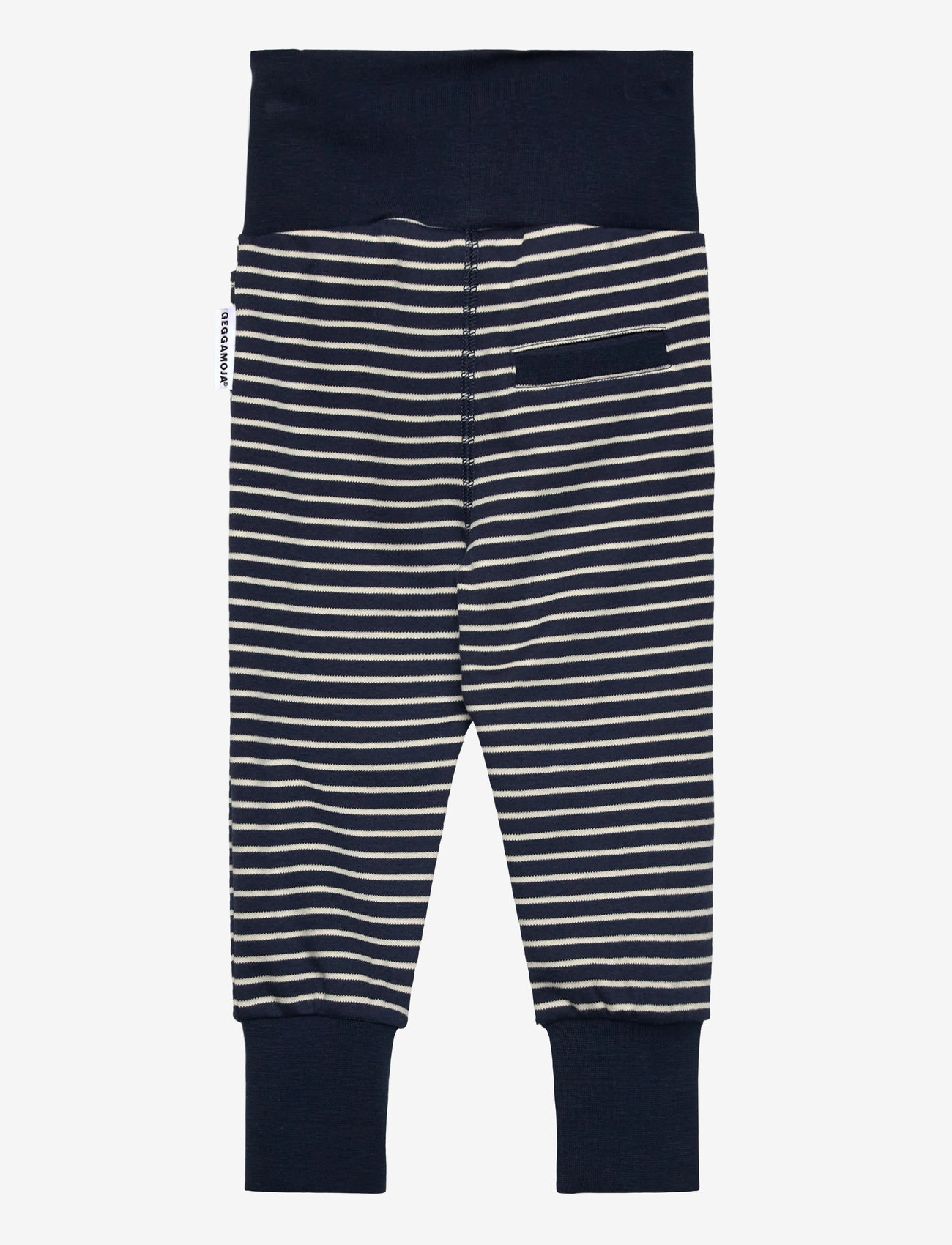 Geggamoja - Baby pants Navy beige stripe - retuusid - navy - 1