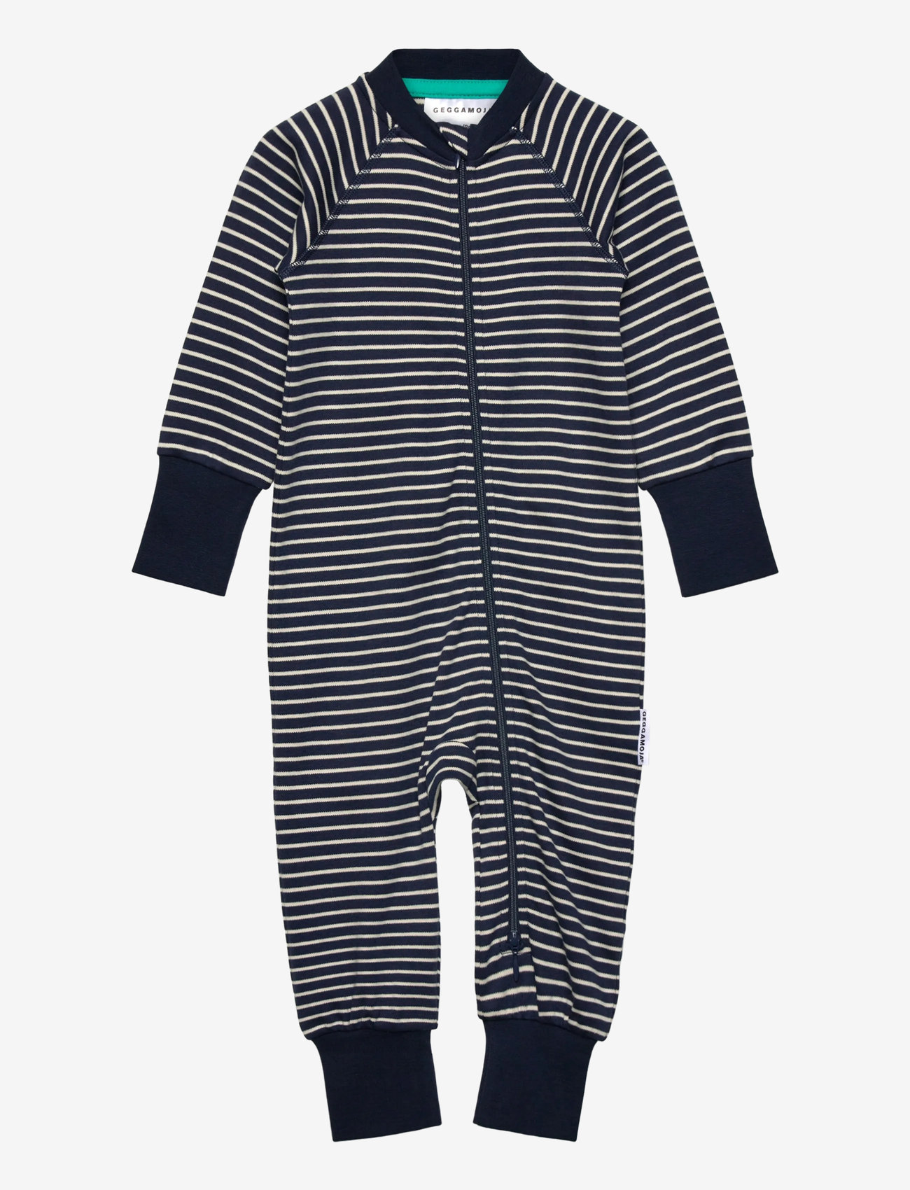 Geggamoja Pyjamas Two Way Zip - Náttföt - NAVY / navy