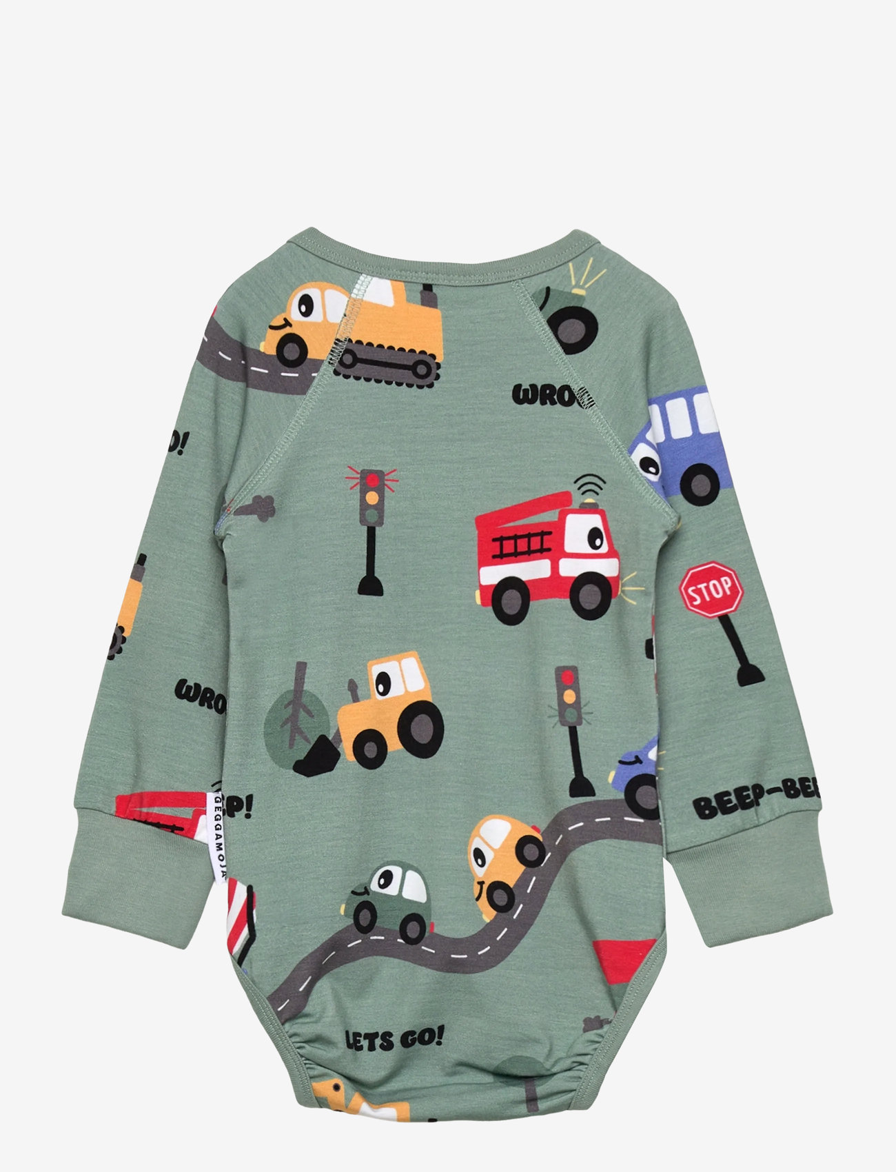 Geggamoja - Bamboo Body - pitkähihaiset - green - 1