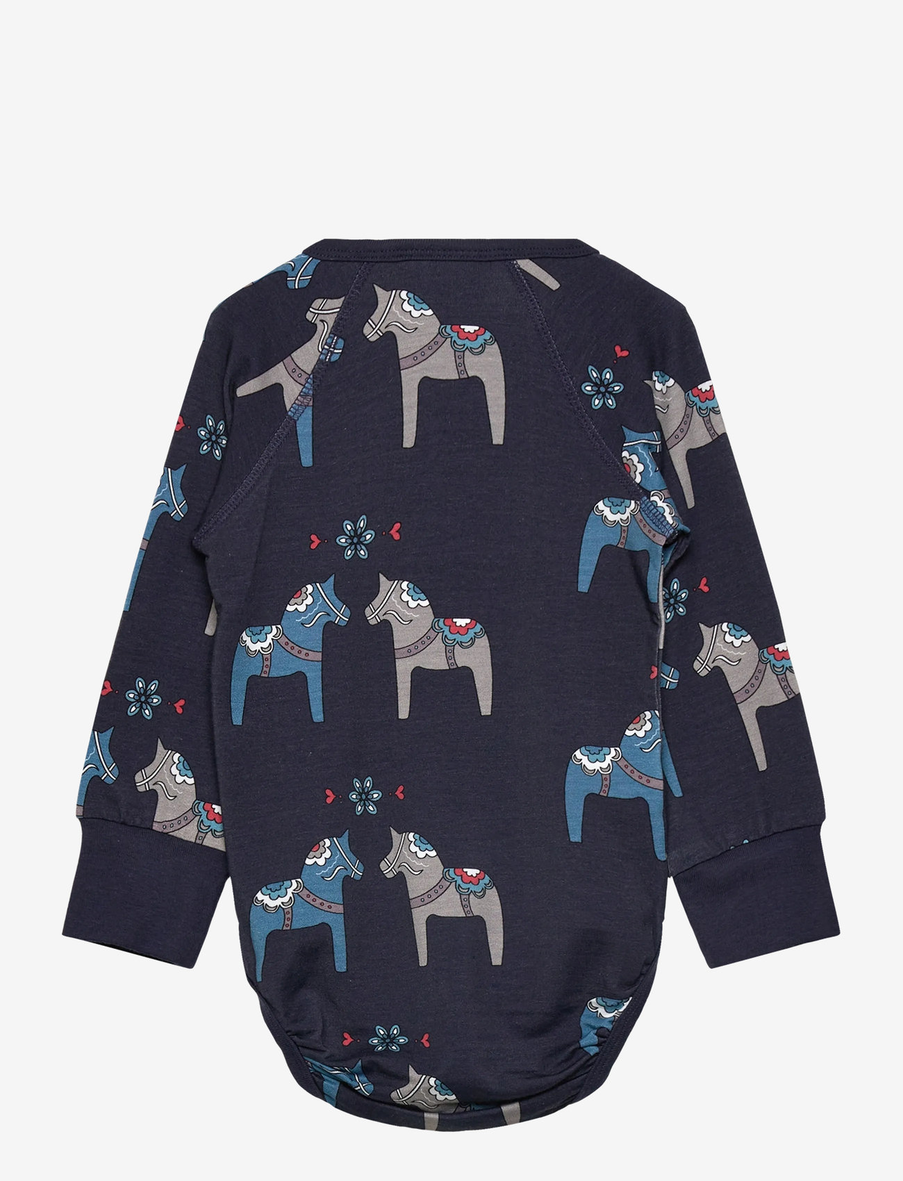 Geggamoja - Bamboo Body - långärmade bodysuits - navy - 1