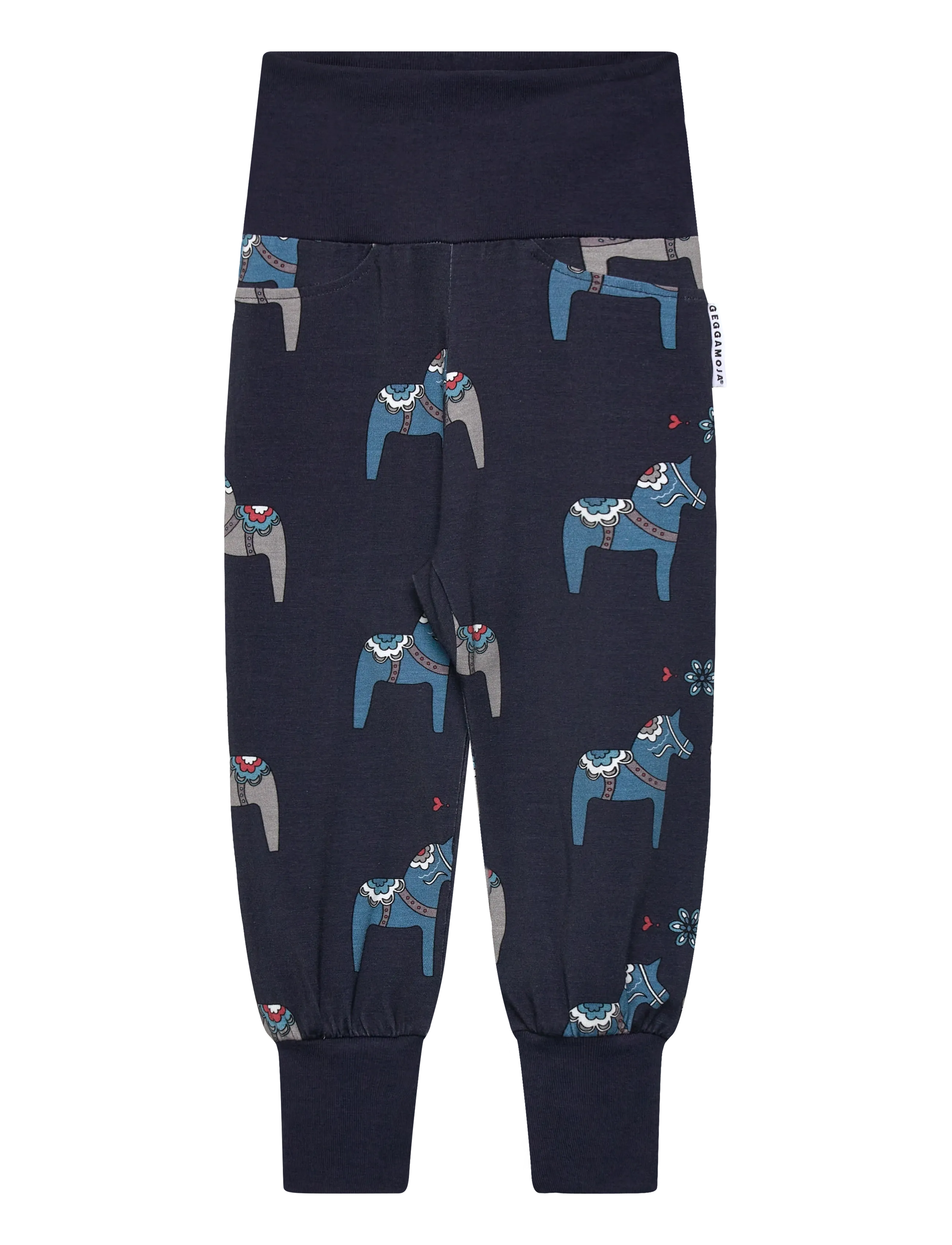 Geggamoja Bamboo Baby Pants - Kläder - NAVY / navy