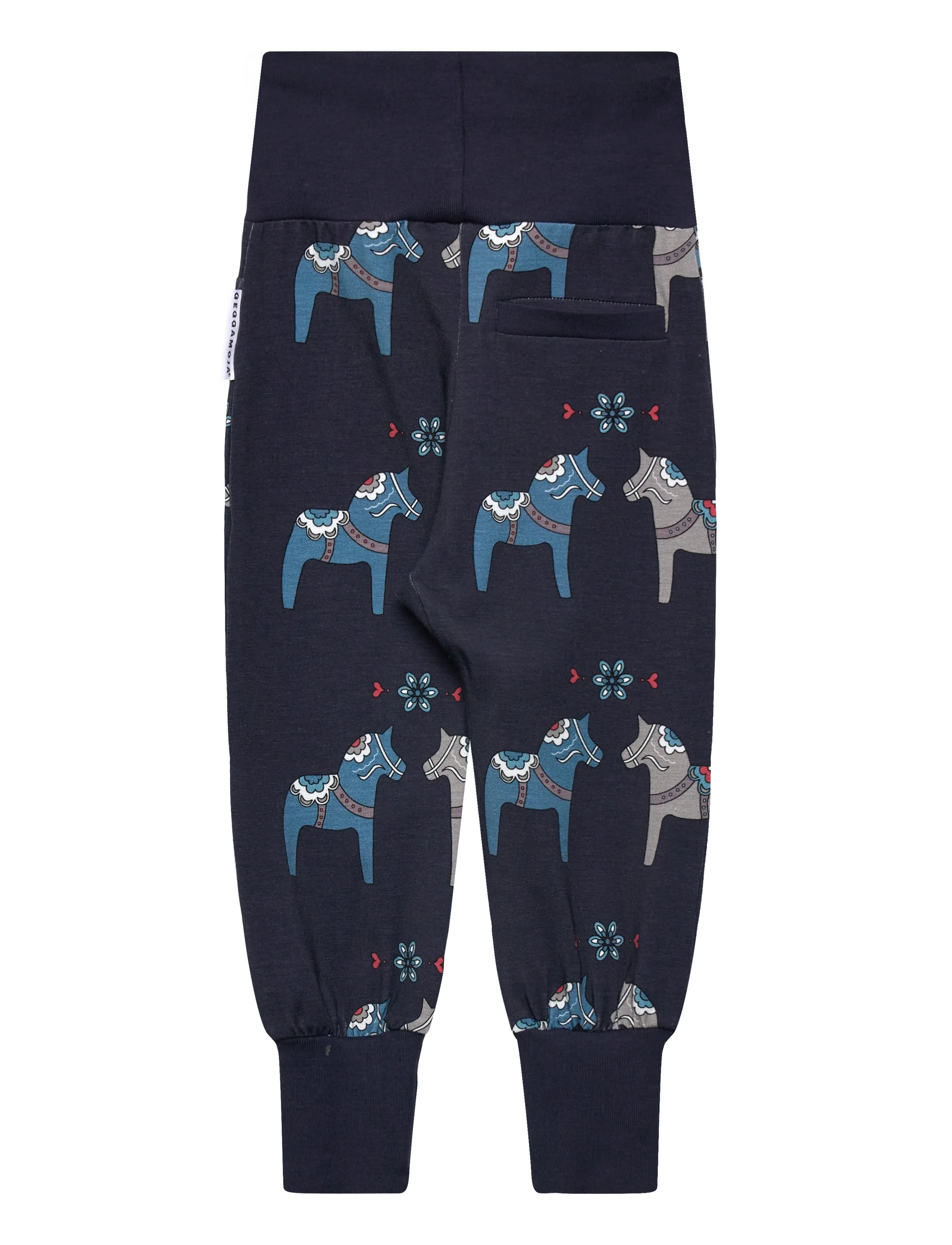 Geggamoja - Bamboo Baby Pants - babybukser - navy - 1