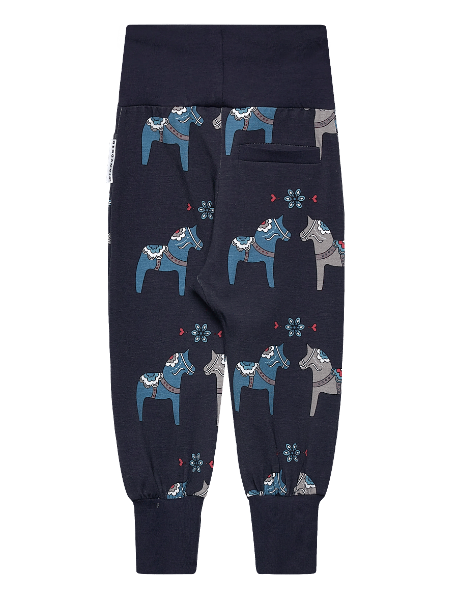 Geggamoja - Bamboo Baby Pants - babybukser - navy - 1