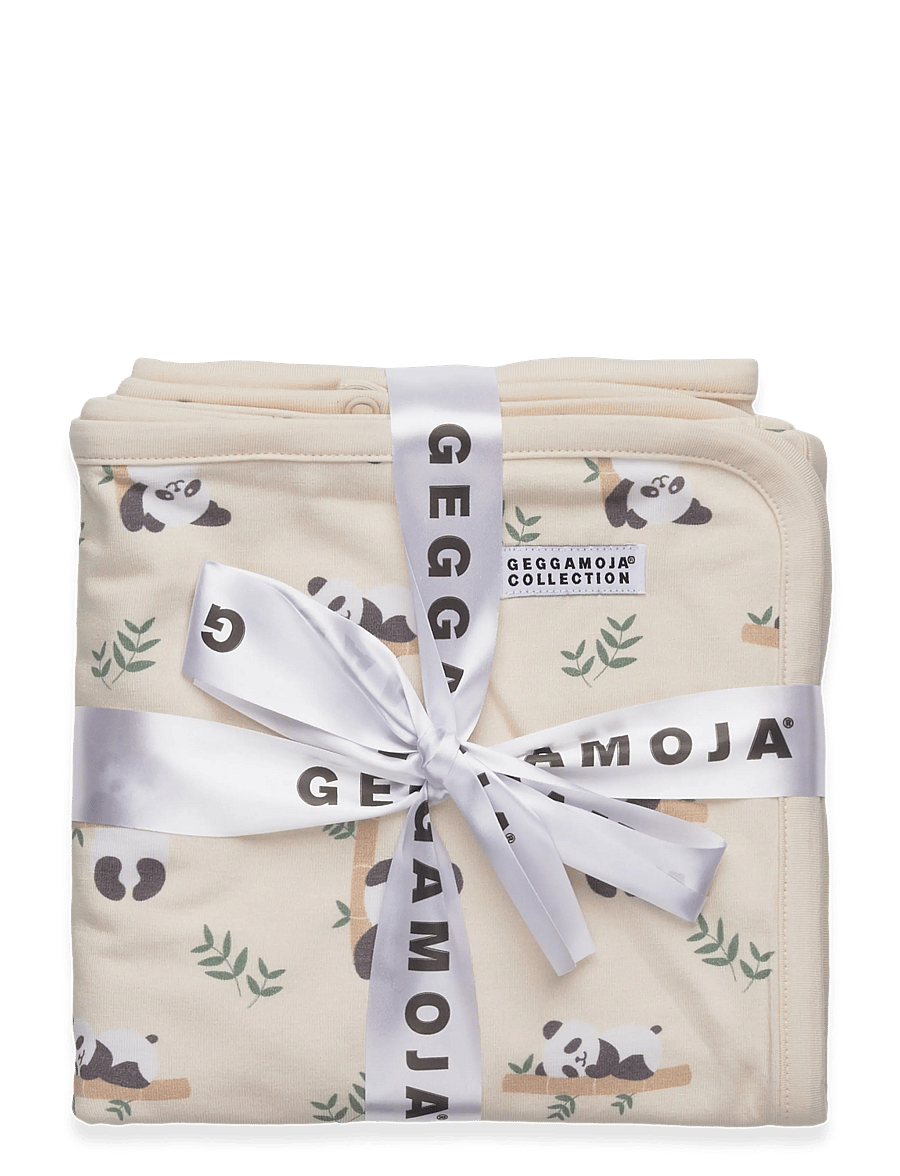 Geggamoja - Bamboo Baby Blanket - beige - 0
