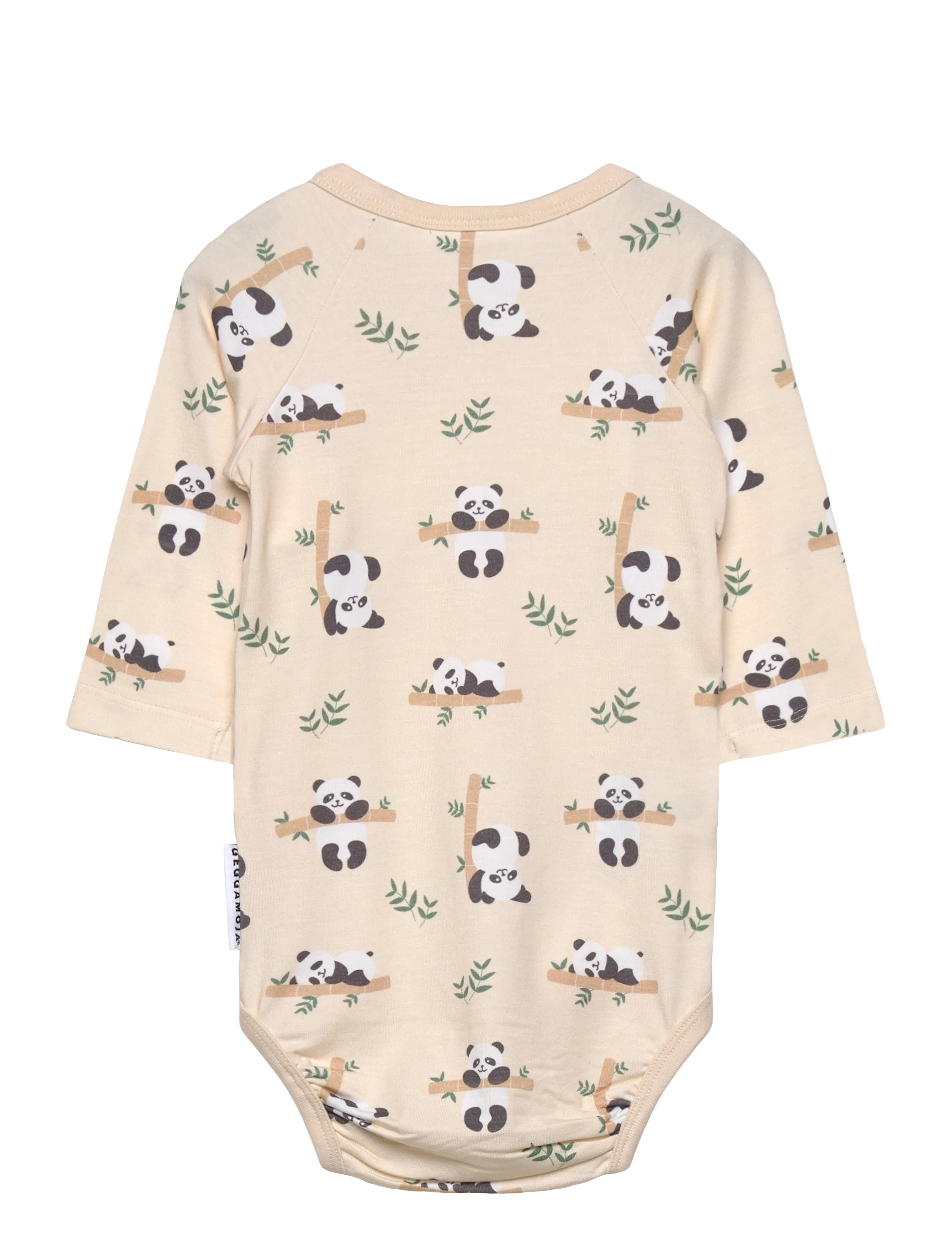 Geggamoja - Bamboo wrap body Beige panda - beige - 1