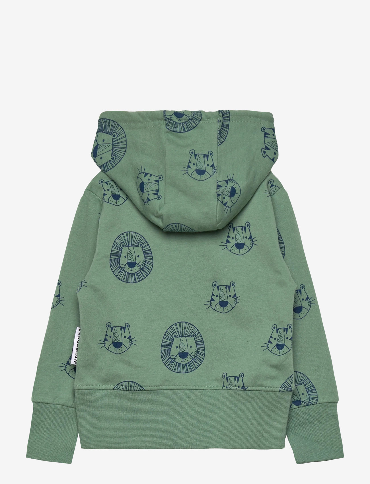 Geggamoja - College Hoodie Green tiger - kapuutsiga dressipluusid - green - 1