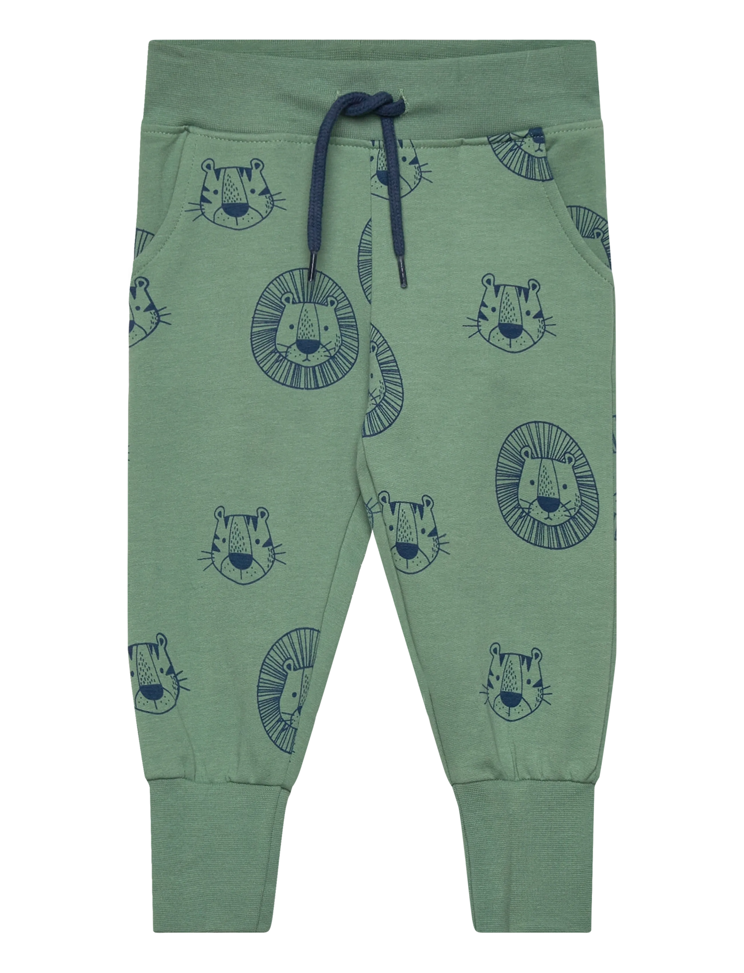 Geggamoja College Pant Green Tiger, 122/128, Unterteile, Grün - Sweatpants, Kinder