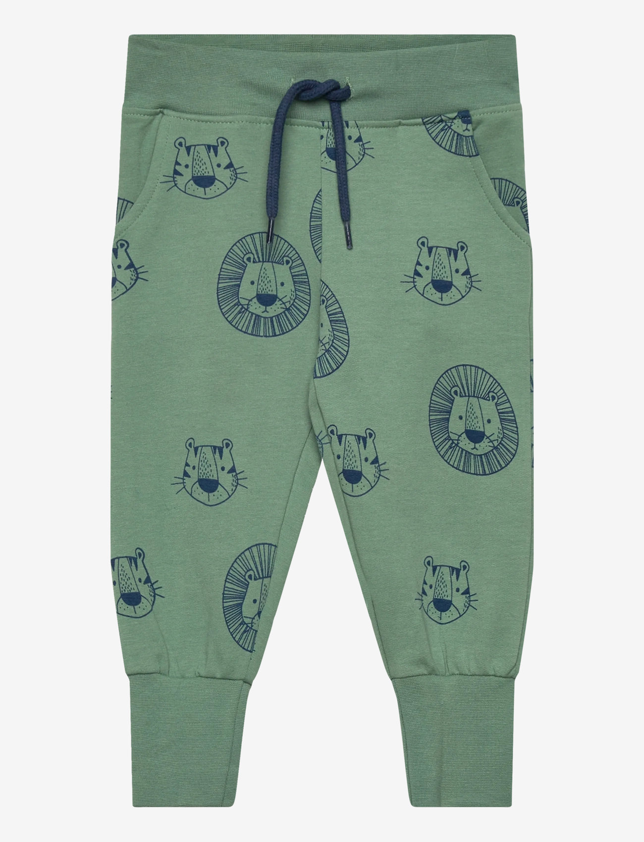 Geggamoja - College pant Green tiger - sweatpants - green - 0