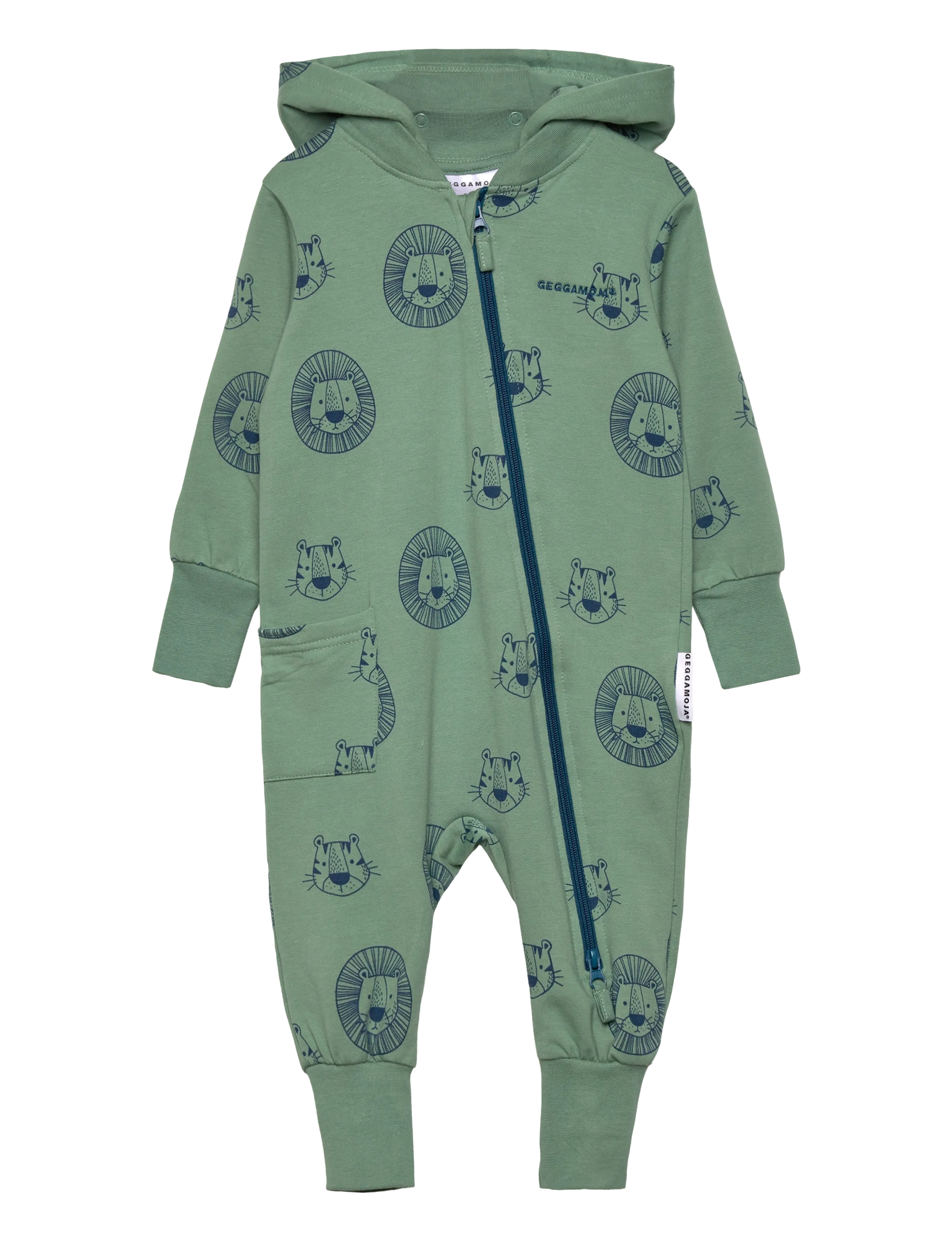 Geggamoja College Jumpsuit Green tiger - Buksedragter - GREEN / green