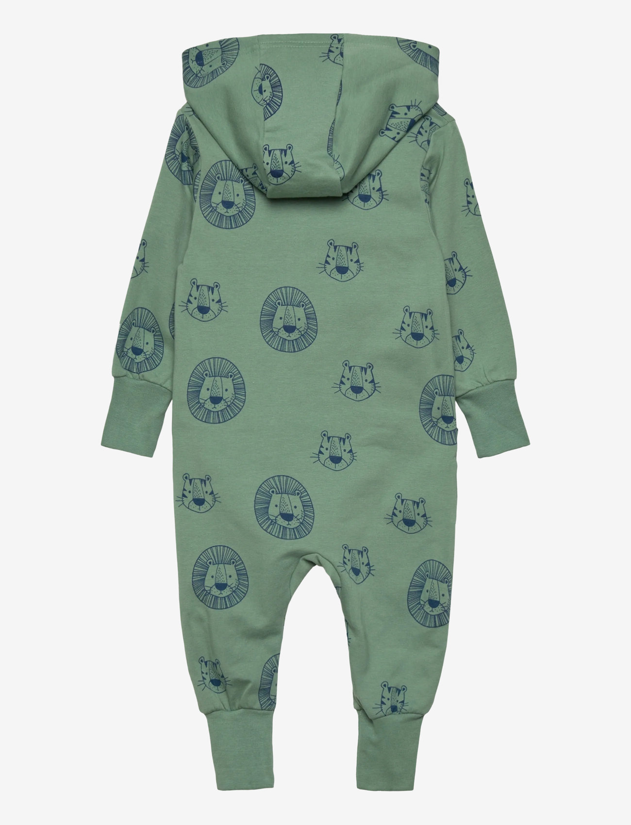 Geggamoja - College Jumpsuit Green tiger - jumpsuits - green - 1