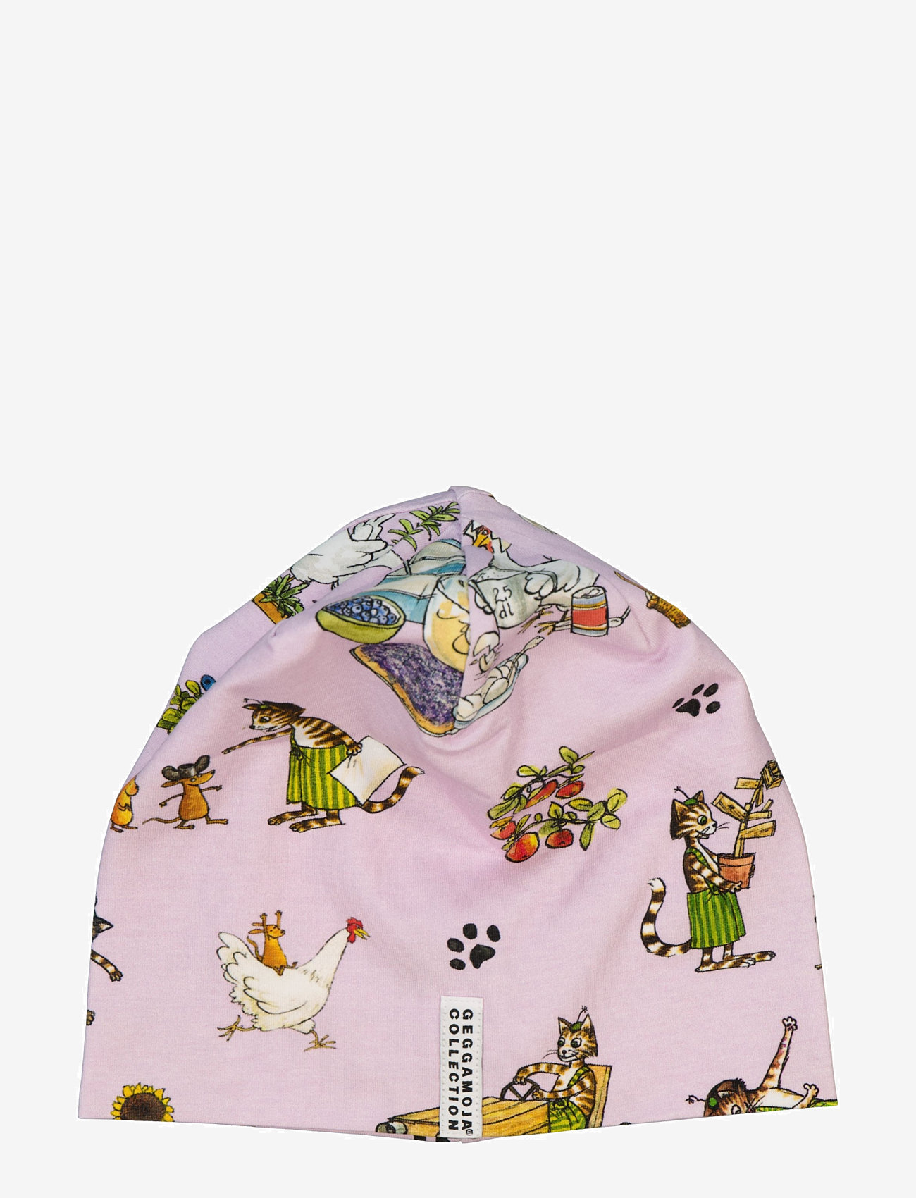 Geggamoja - Pettson & Findus Beanie - beanies - purple - 0