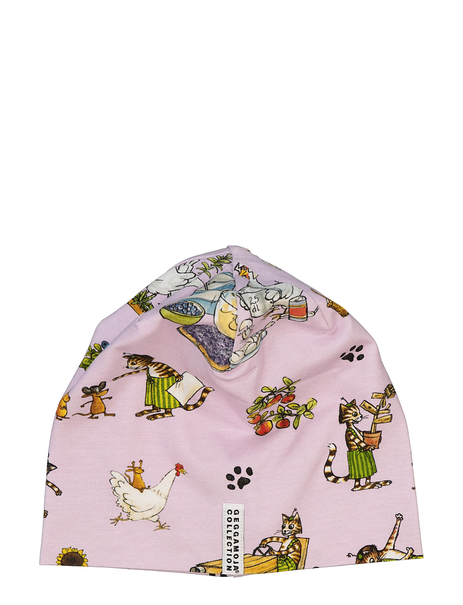 Geggamoja - Pettson & Findus Beanie - purple - 0
