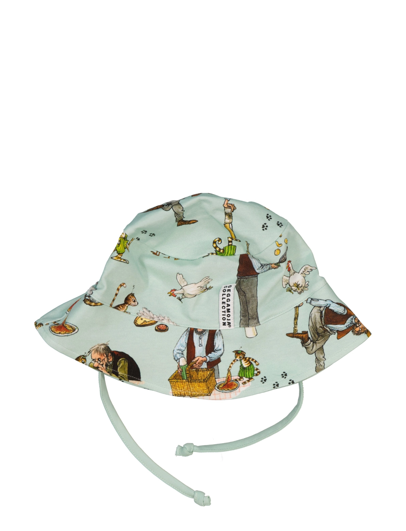 Geggamoja Pettson & Findus Sunny hat - Hats - MINT / green