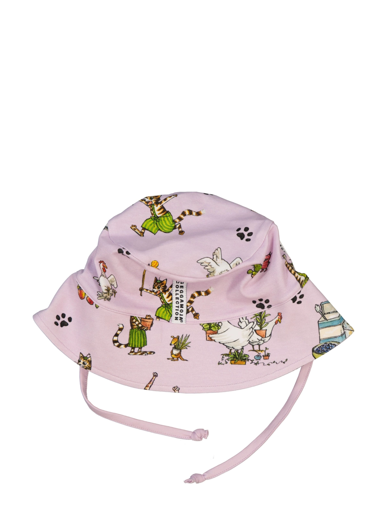 Geggamoja Pettson & Findus Sunny Hat, 4-10M, Hats, Lila - Beanie, Kinder