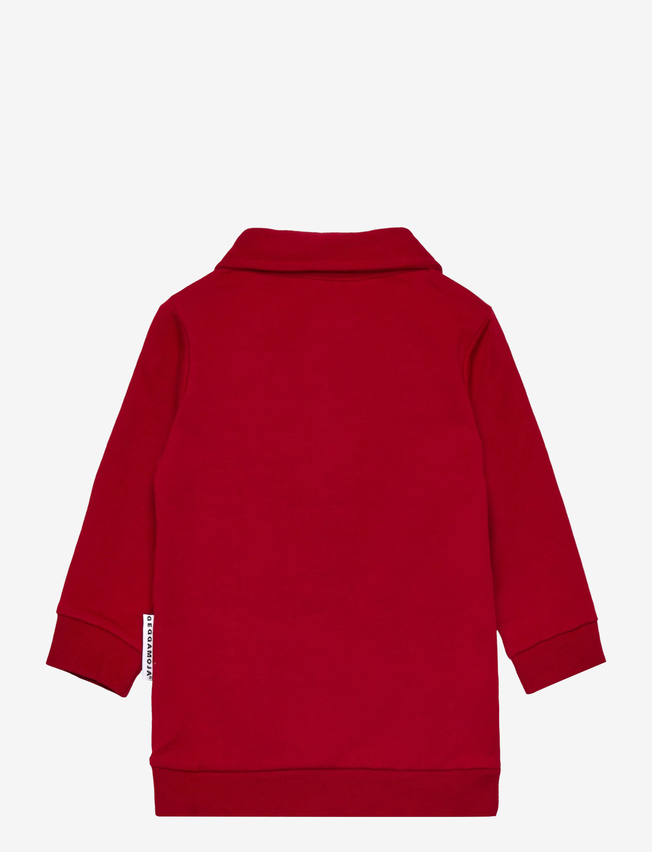Geggamoja - Collar Sweater - pitkähihaiset pikeepaidat - red - 1