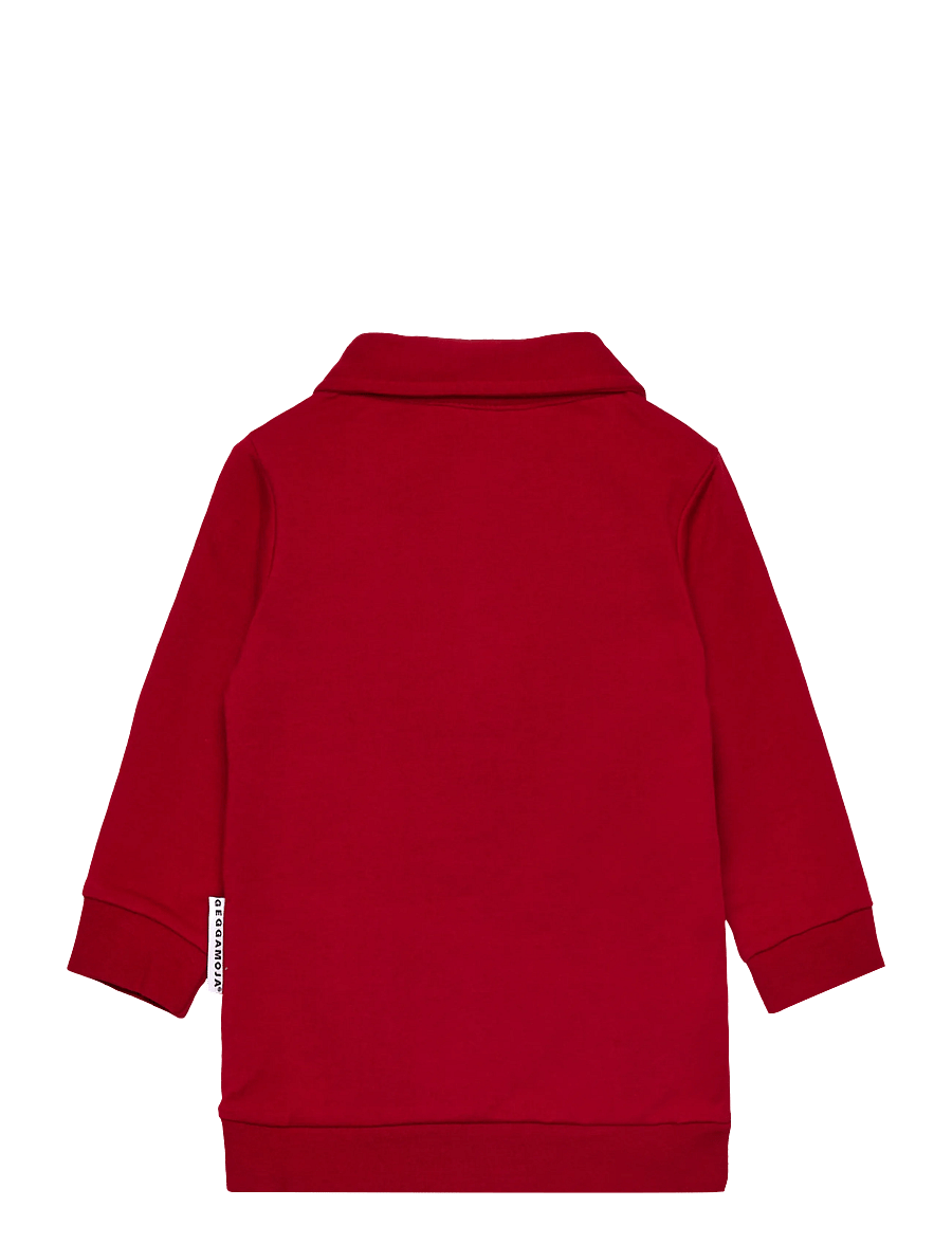 Geggamoja - Collar Sweater - polo krekli ar garām piedurknēm - red - 1