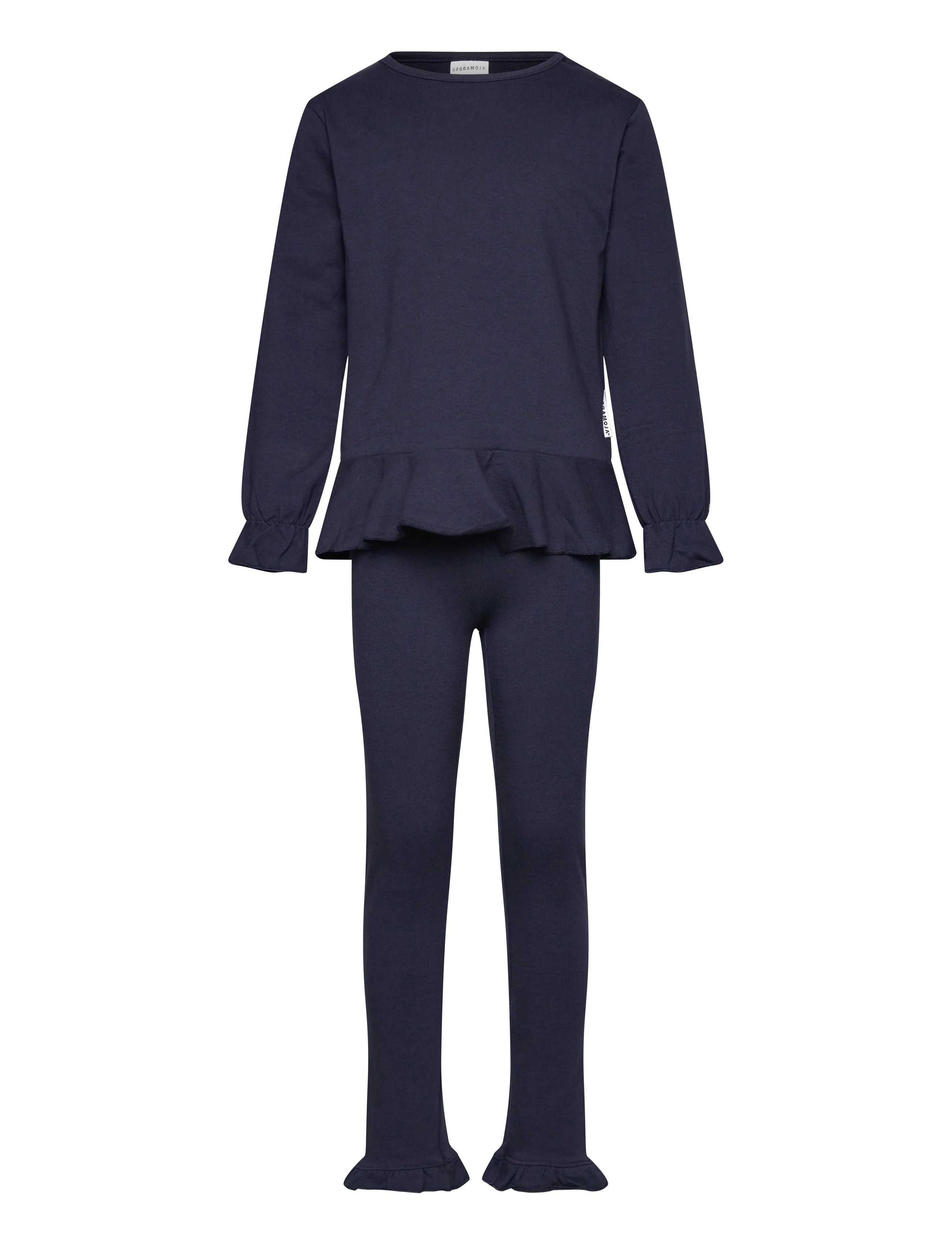 GEGGAMOJA Flounce Set Navy - 122/128