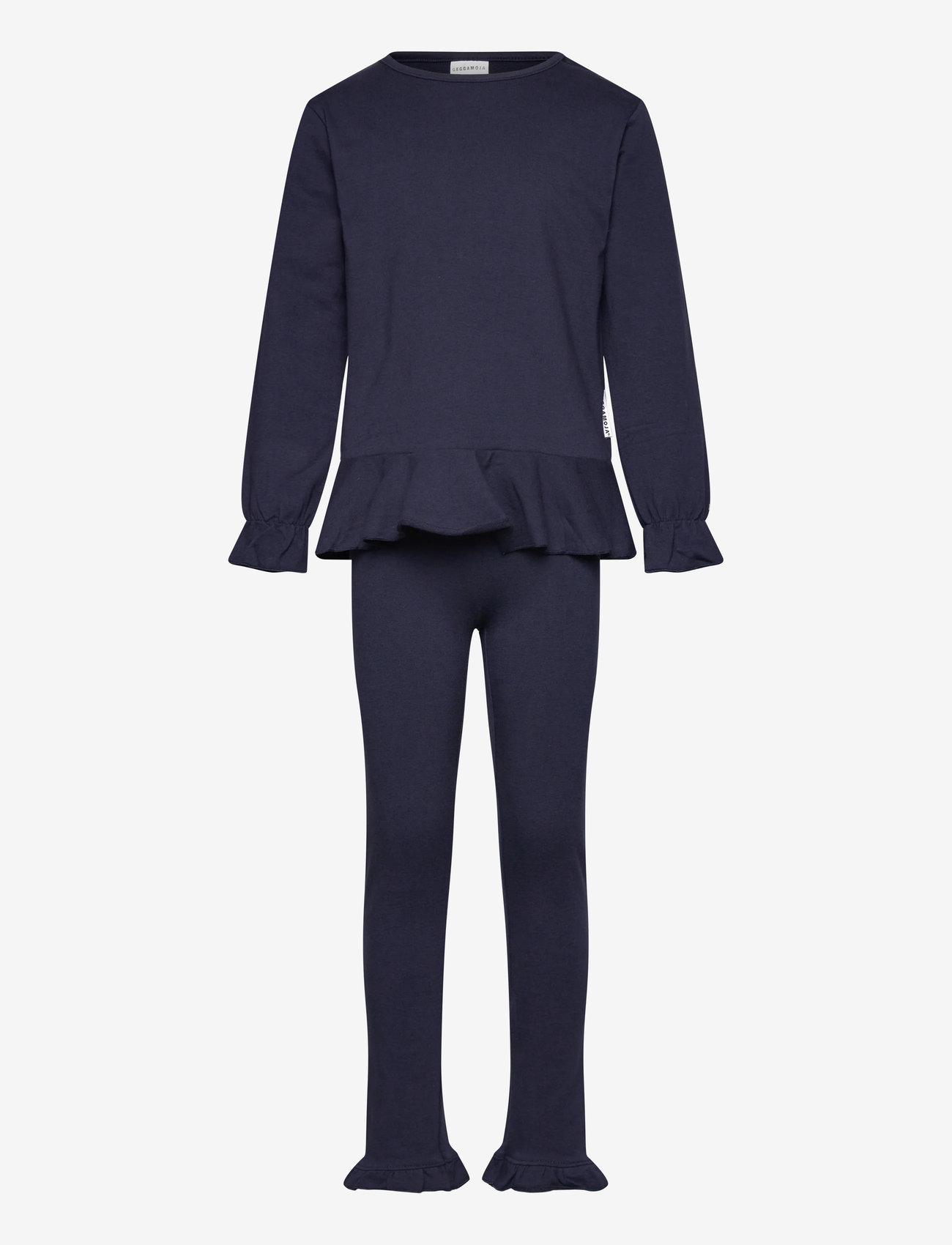 Geggamoja - Flounce Set - pikkade varrukatega t-särkide komplektid - blue - 0
