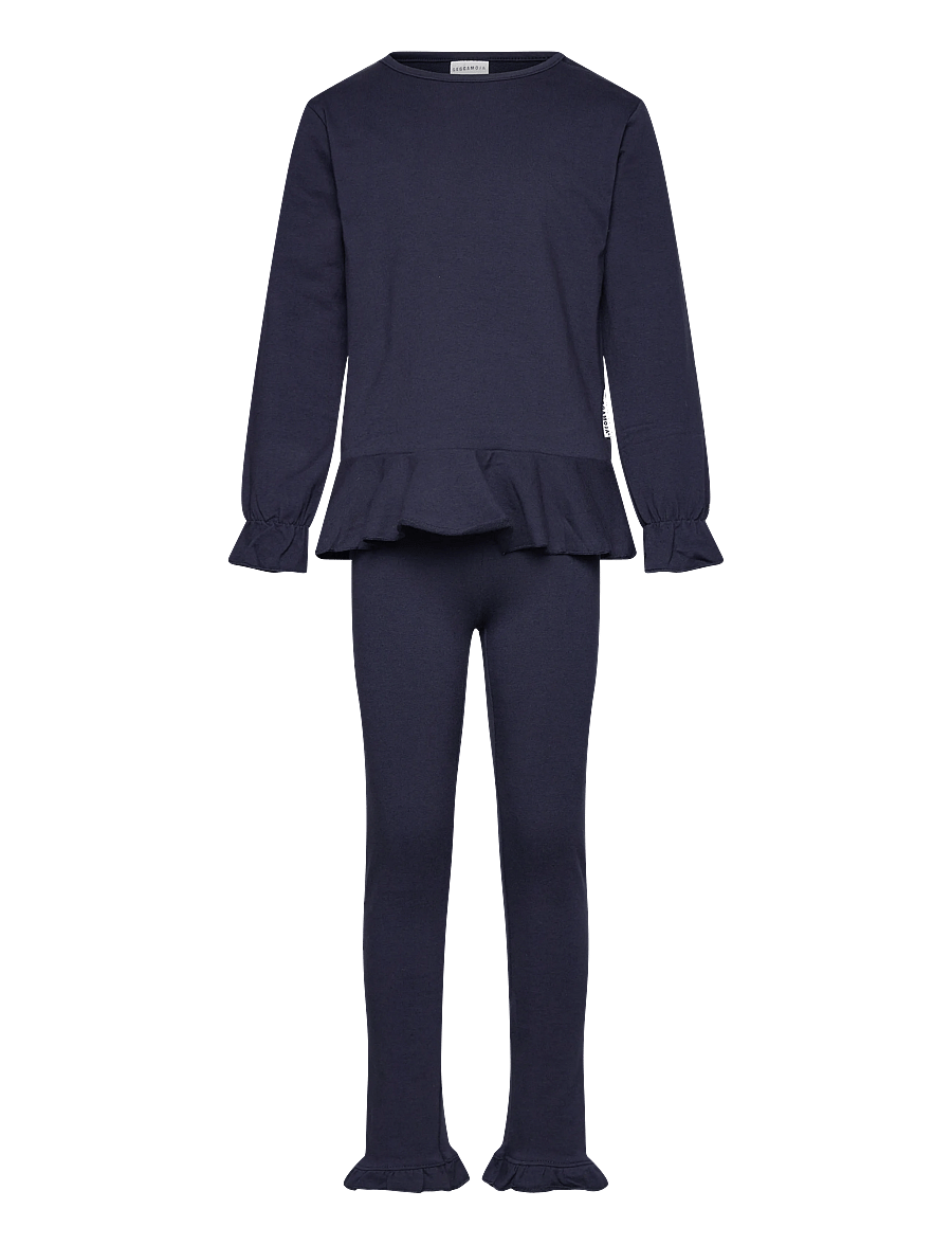 Geggamoja - Flounce Set - pikkade varrukatega t-särkide komplektid - blue - 0