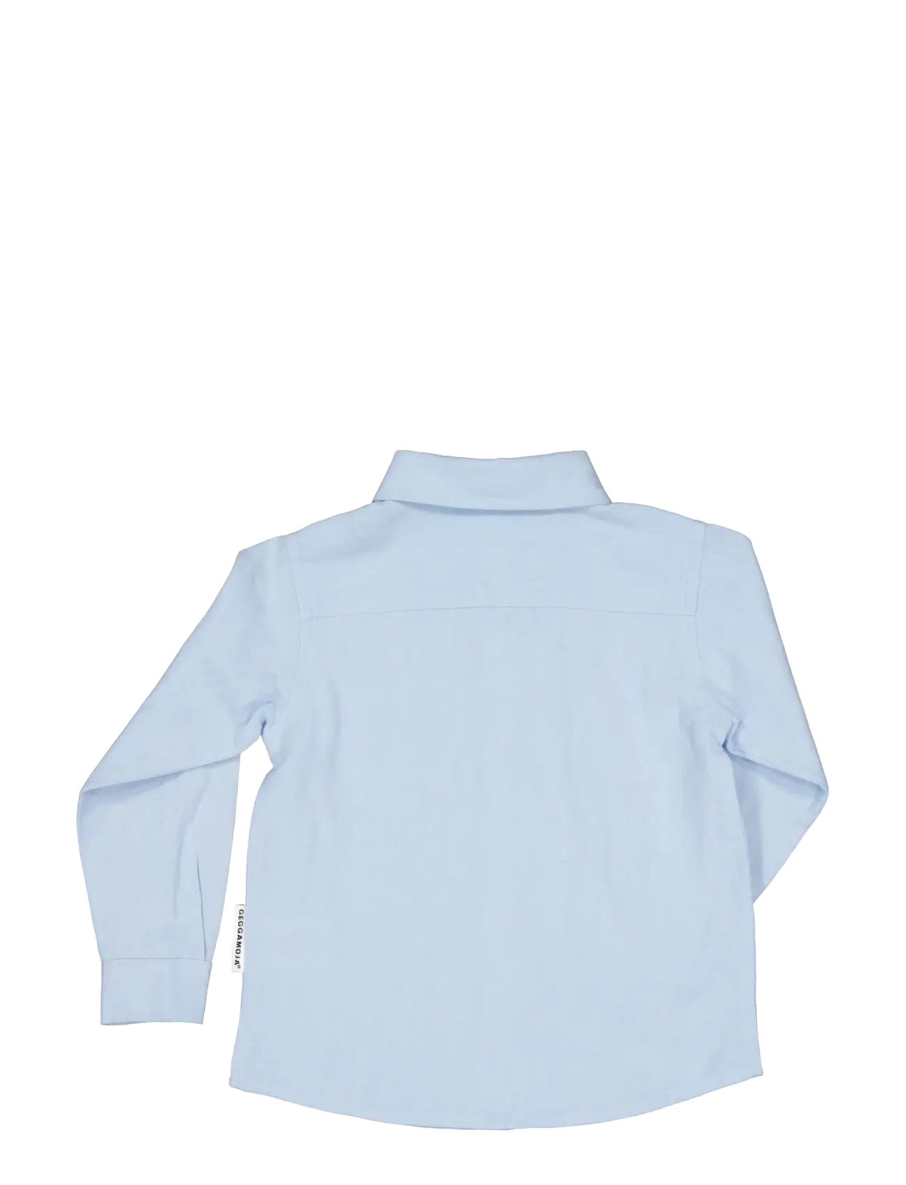 Geggamoja - Linen shirt L.S - langärmlige hemden - light blue - 1