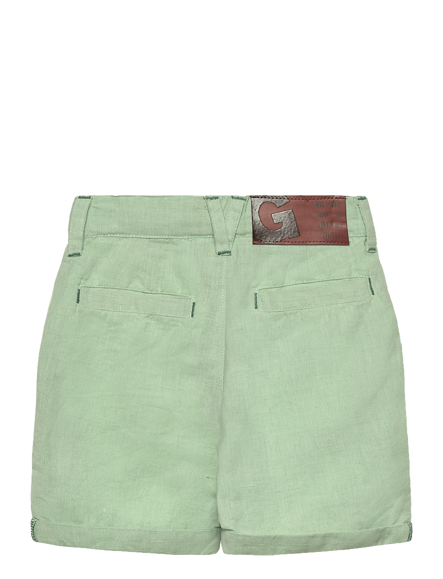 Geggamoja - Linen Shorts Blue - chino-shorts - mint - 1