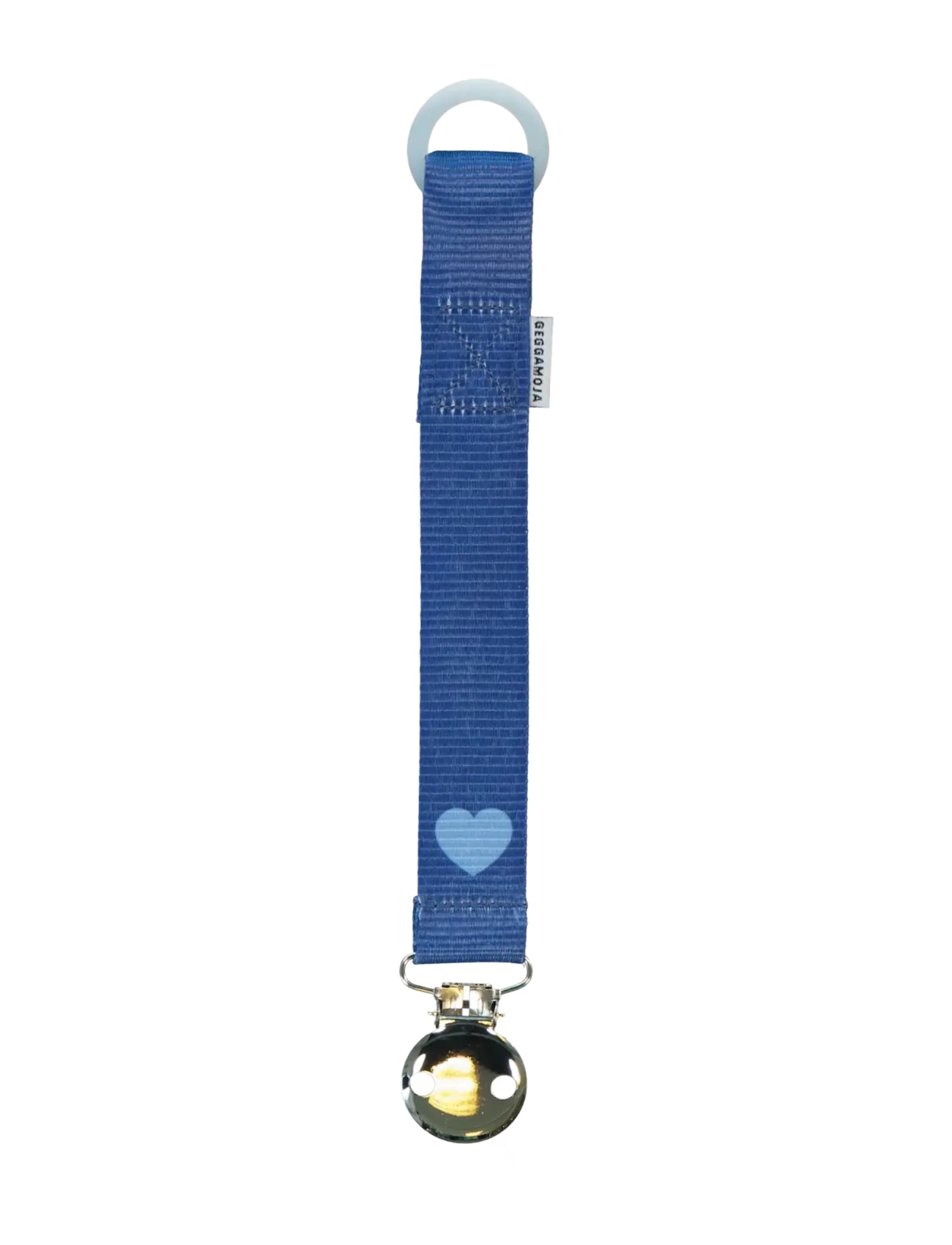Geggamoja Pacifier Holder, Børn, Sutteholder, Blå, Str: ONE SIZE