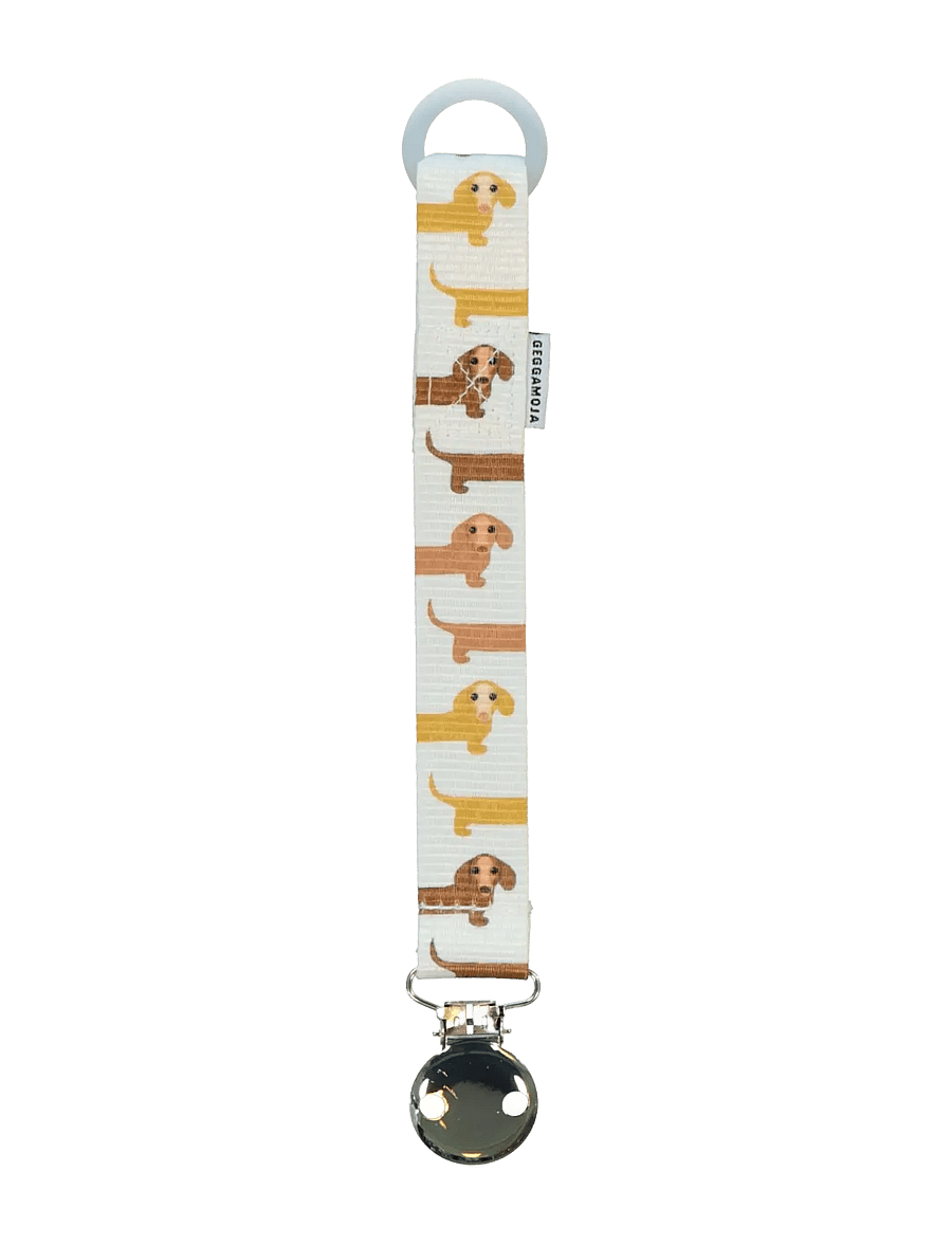 Geggamoja - Pacifier Holder - attache-suce - dogs - 0