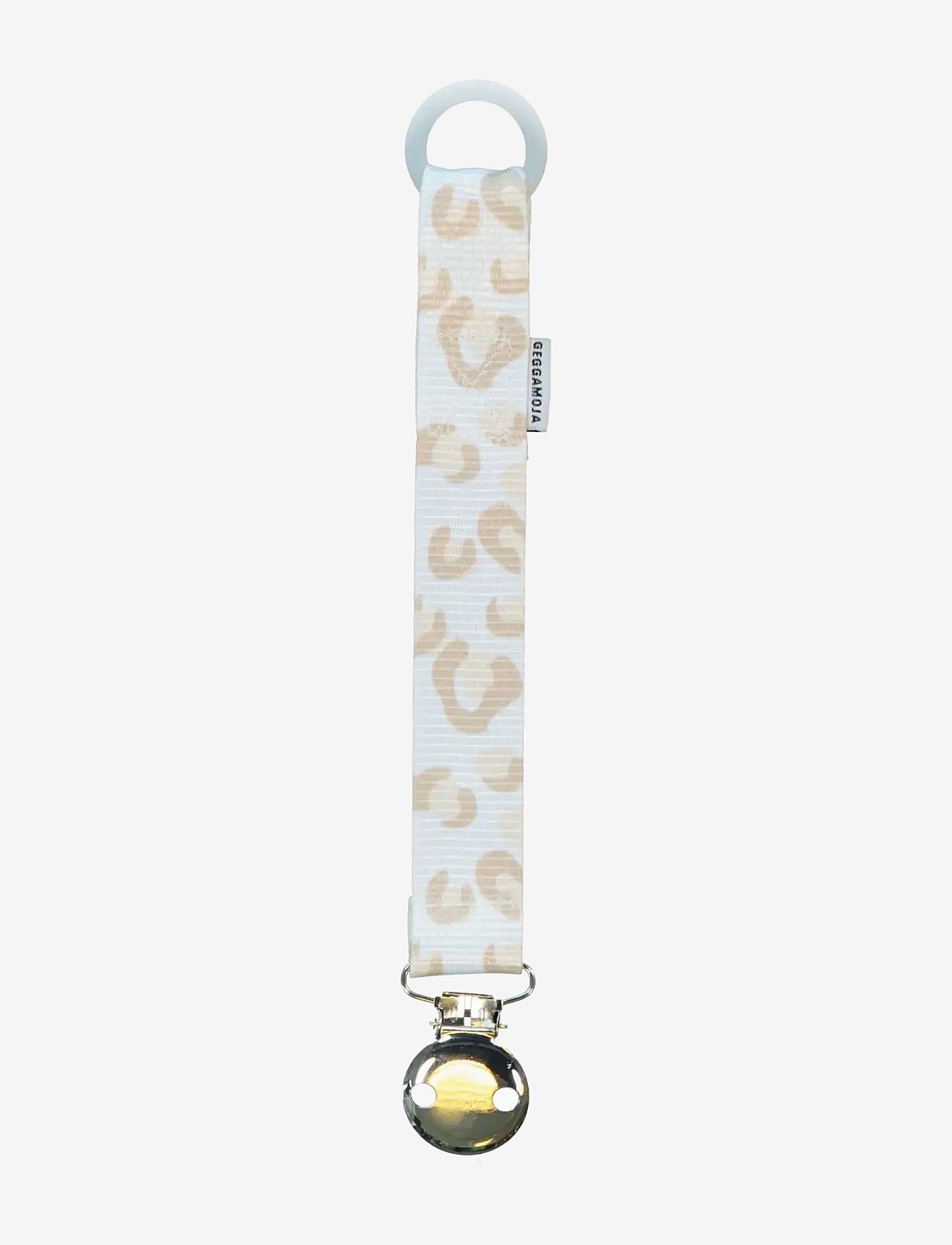 Geggamoja Pacifier Holder - Blue - ONE SIZE