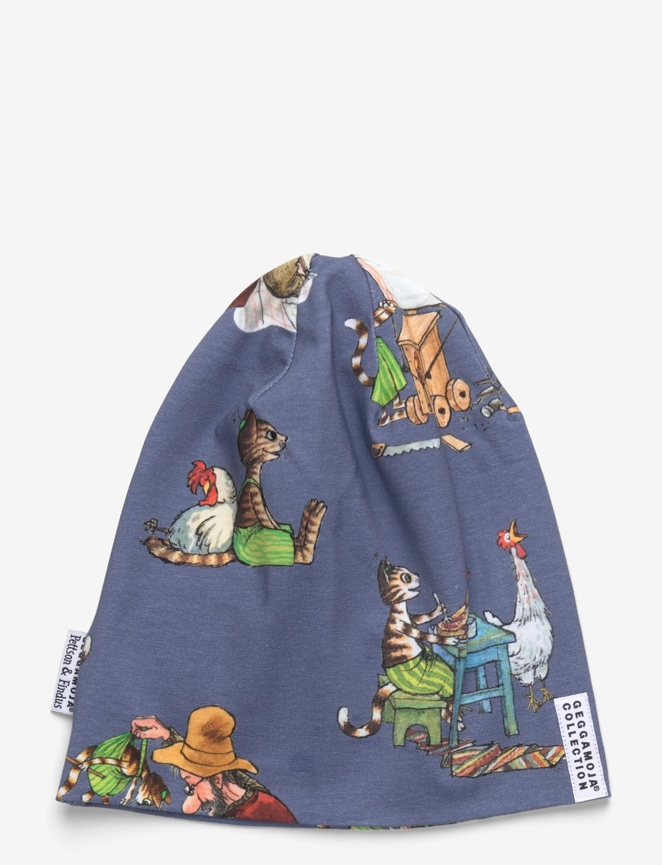 Geggamoja - Pettson & Findus Beanie - blue - 0