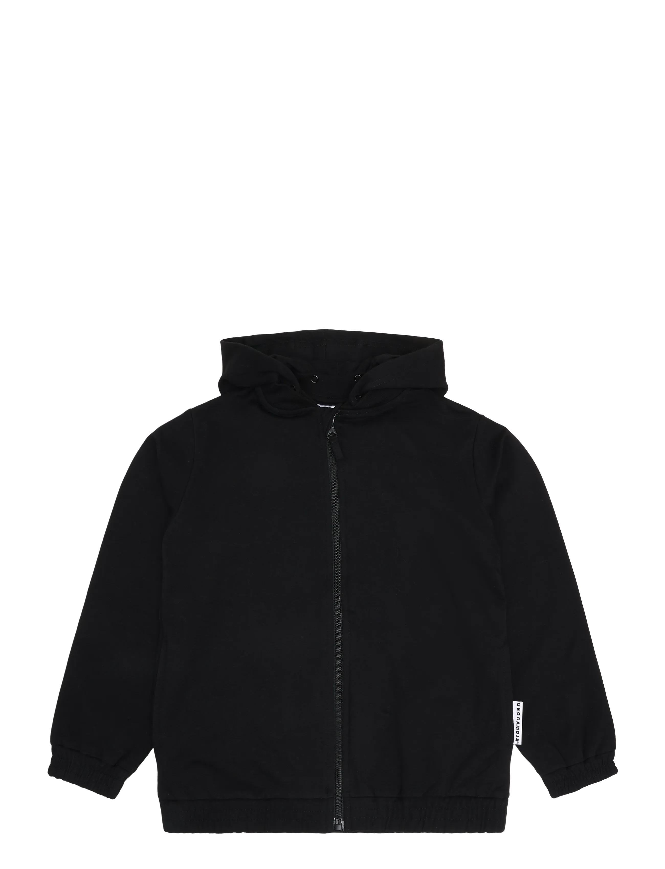 Geggamoja College Hoodie, 122/128, Fleece Oberbekleidung, Schwarz - Jackets, Kinder