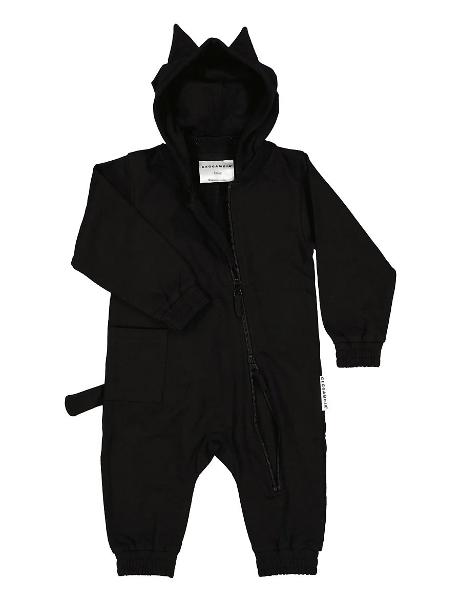 Geggamoja - College jumpsuit - jumpsuits - black - 0