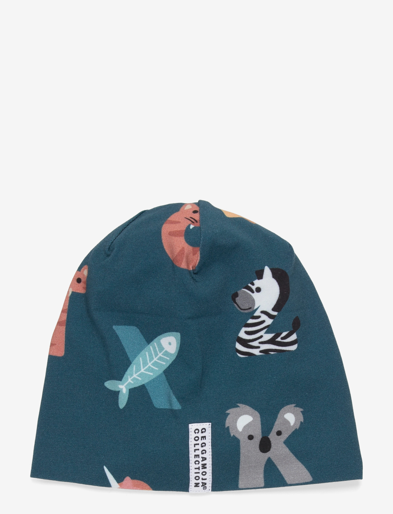 Geggamoja - Bamboo Beanie - beanies - animal letters - 0