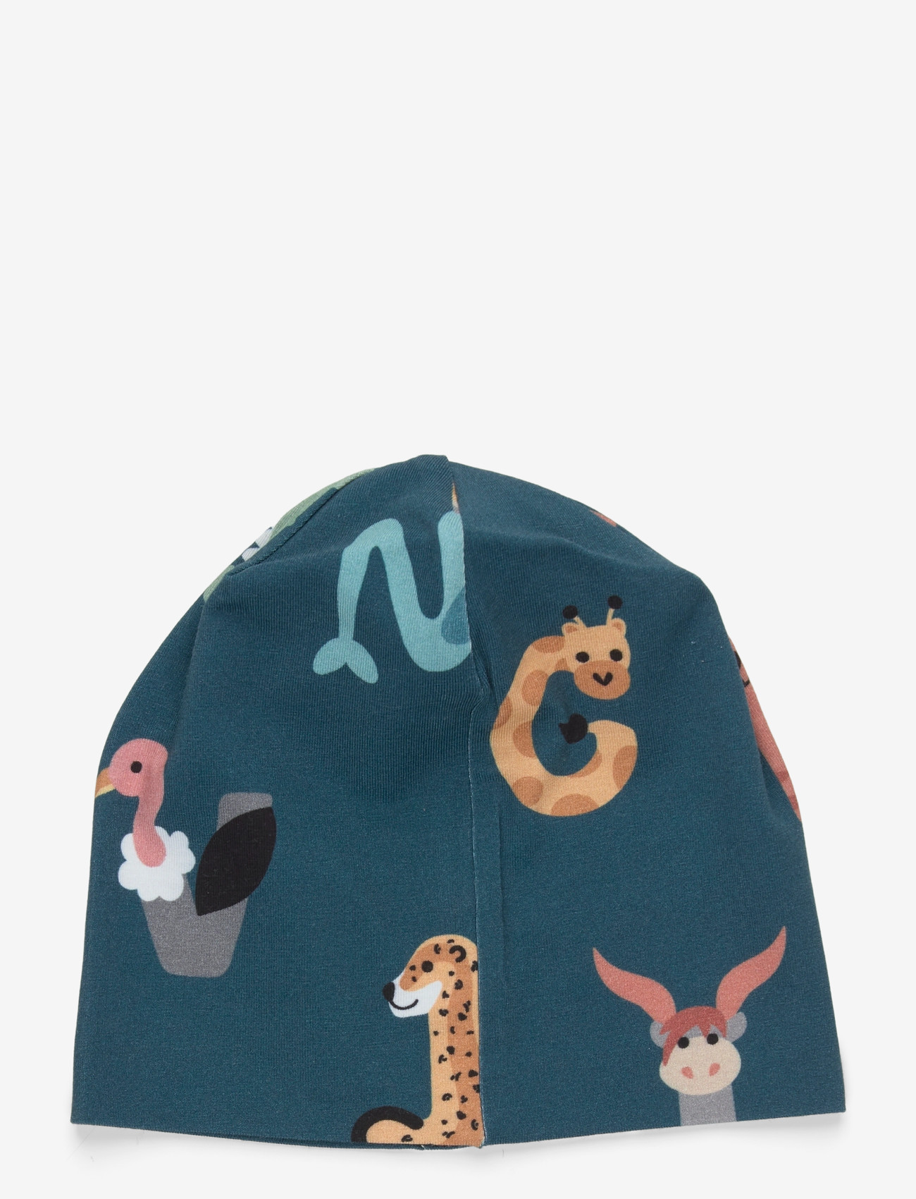 Geggamoja - Bamboo Beanie - beanies - animal letters - 1