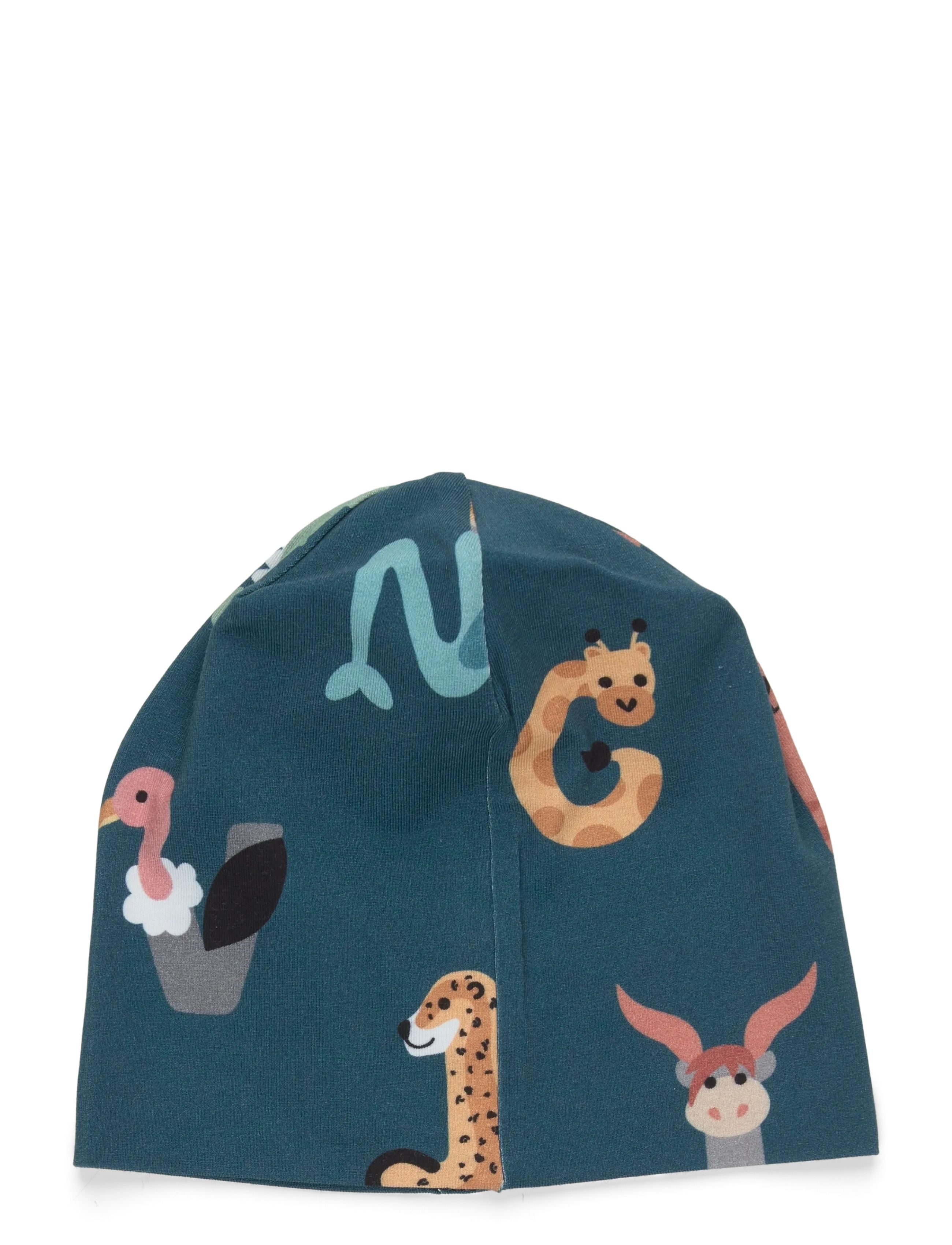 Geggamoja - Bamboo Beanie - beanies - animal letters - 1