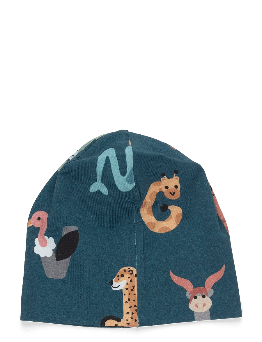 Geggamoja - Bamboo Beanie - kootud mütsid - animal letters - 1
