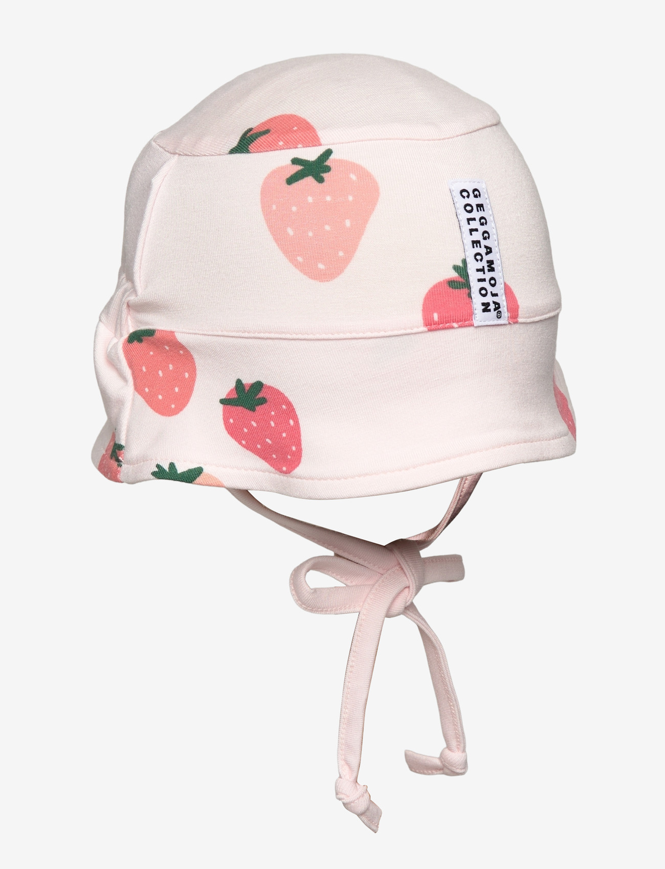 Geggamoja - Bamboo Sunny Hat - babyhuer - strawberry - 0