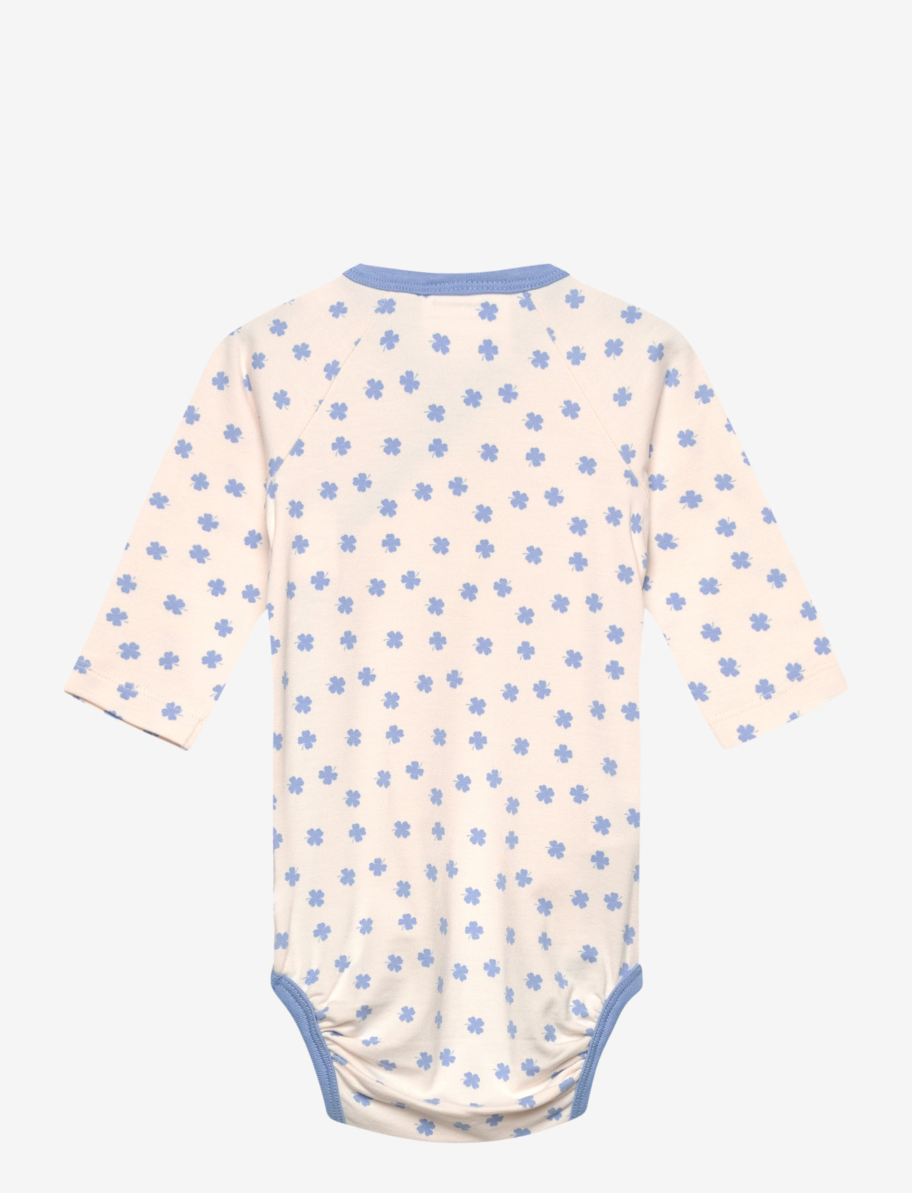 Geggamoja - Bamboo Wrap Body - wickelbodys - blue mini clover - 1