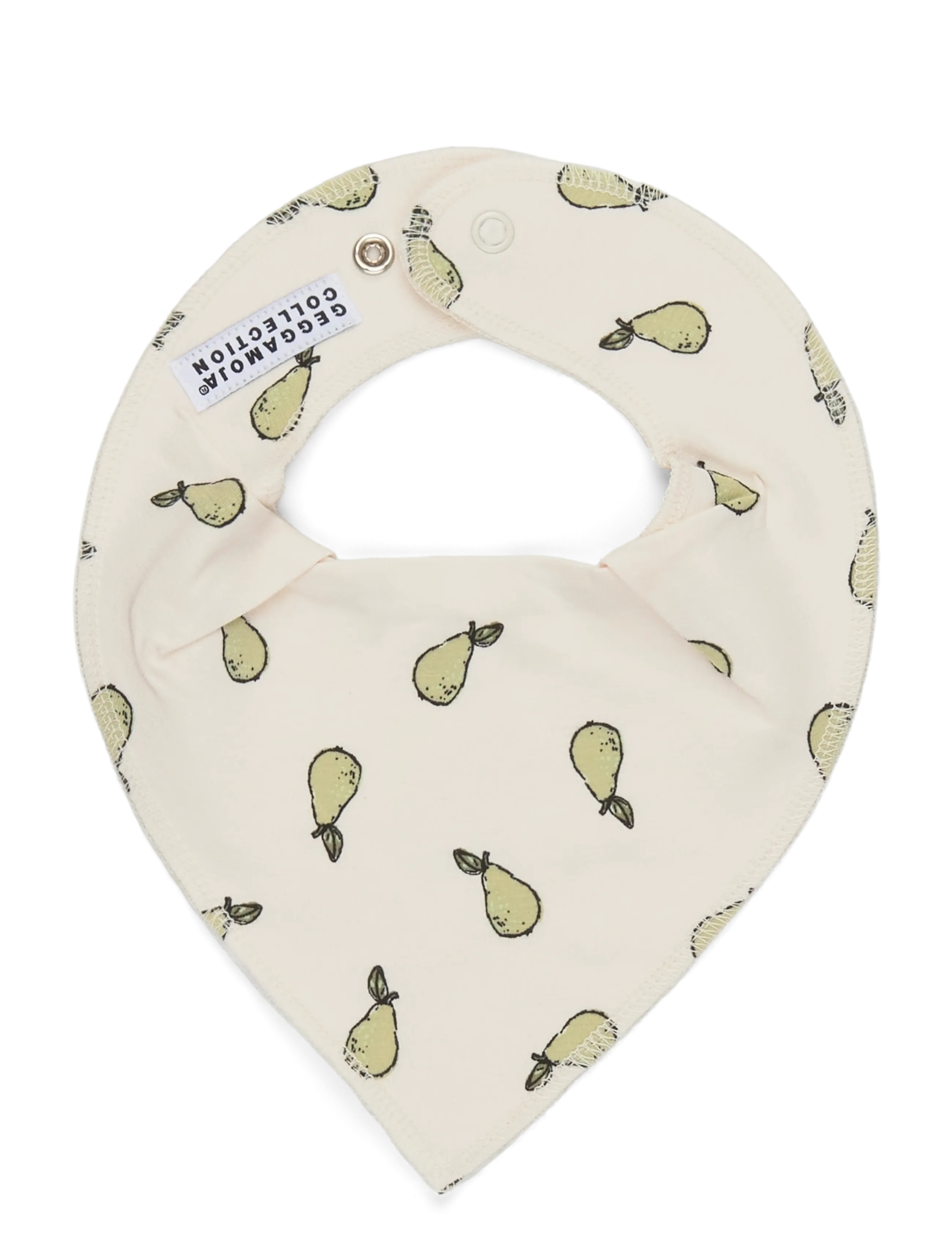 Geggamoja Bamboo Dry Bib, One Size, Care & Hygiene, Creme - Bibs, Kinder