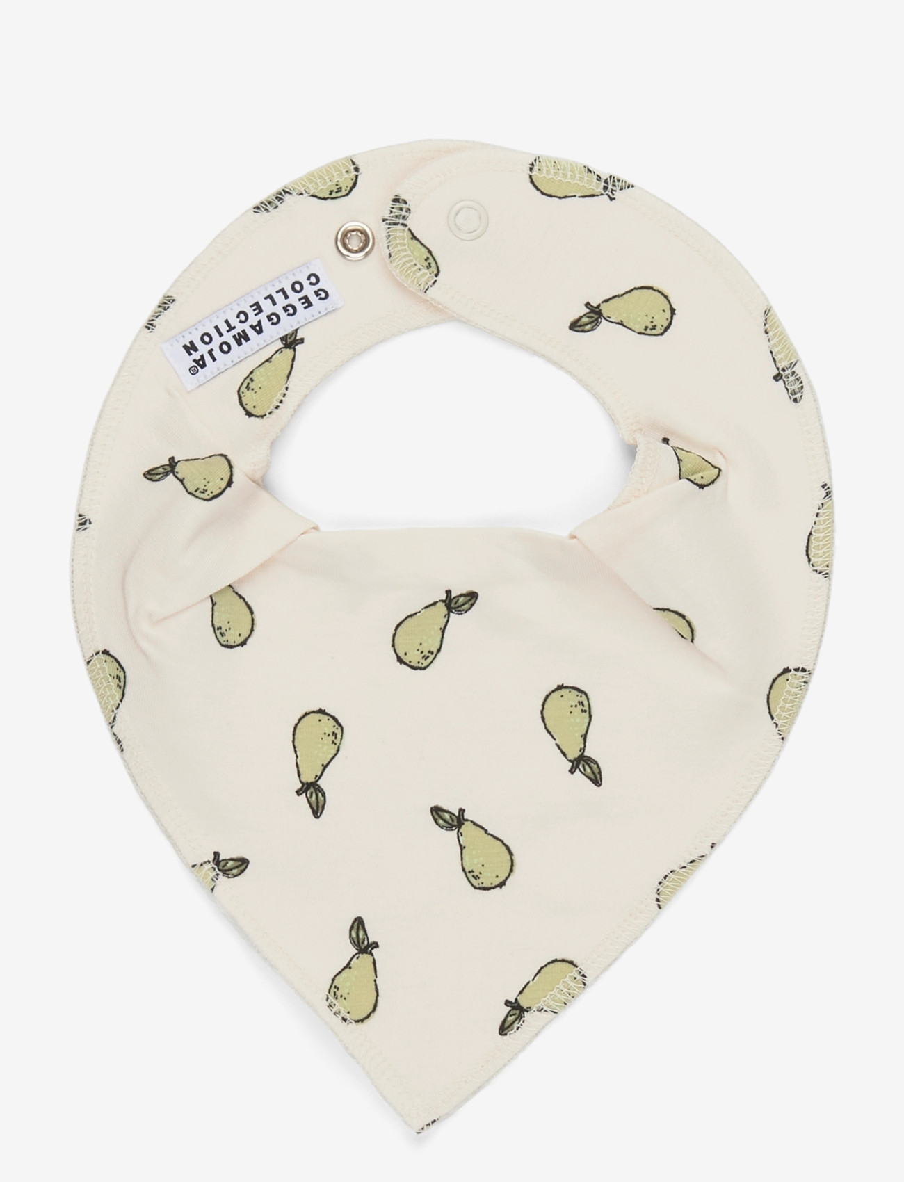 Geggamoja - Bamboo Dry Bib - hagesmækker - pears - 0