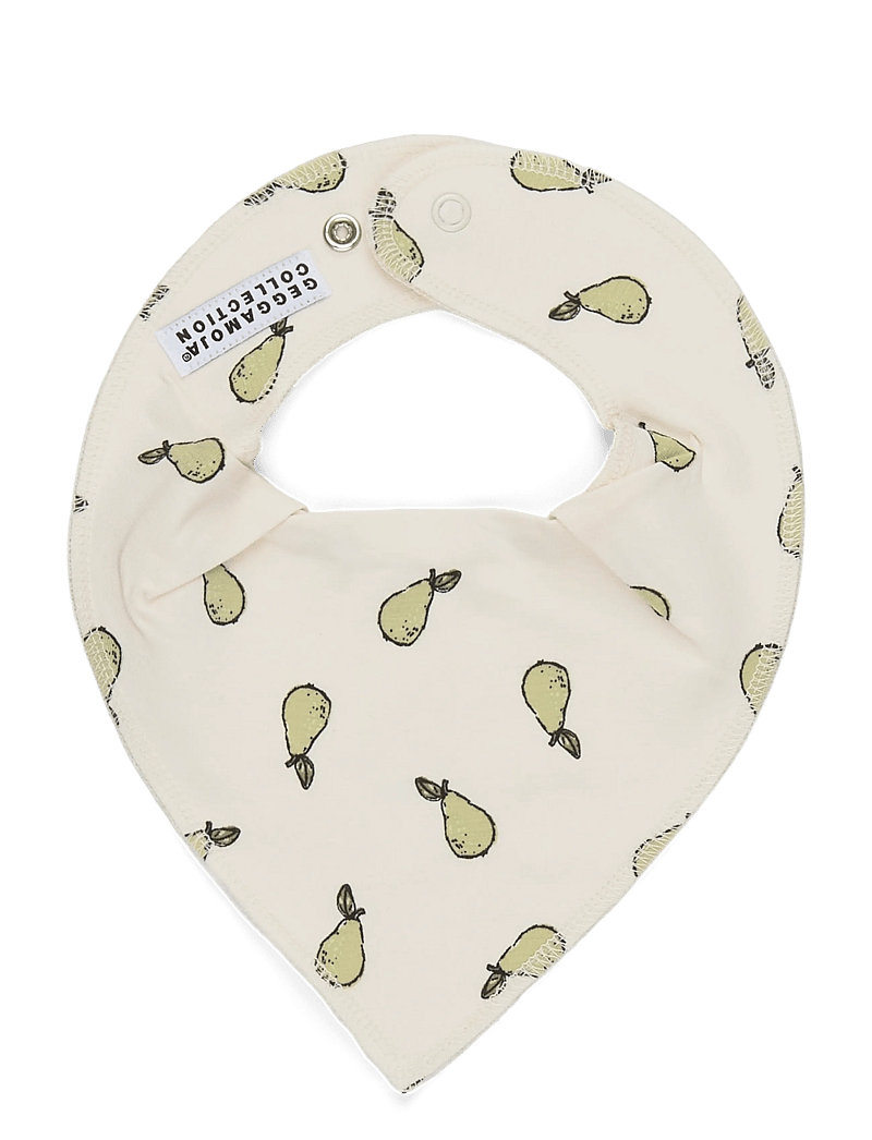 Geggamoja - Bamboo Dry Bib - hagesmækker - pears - 0