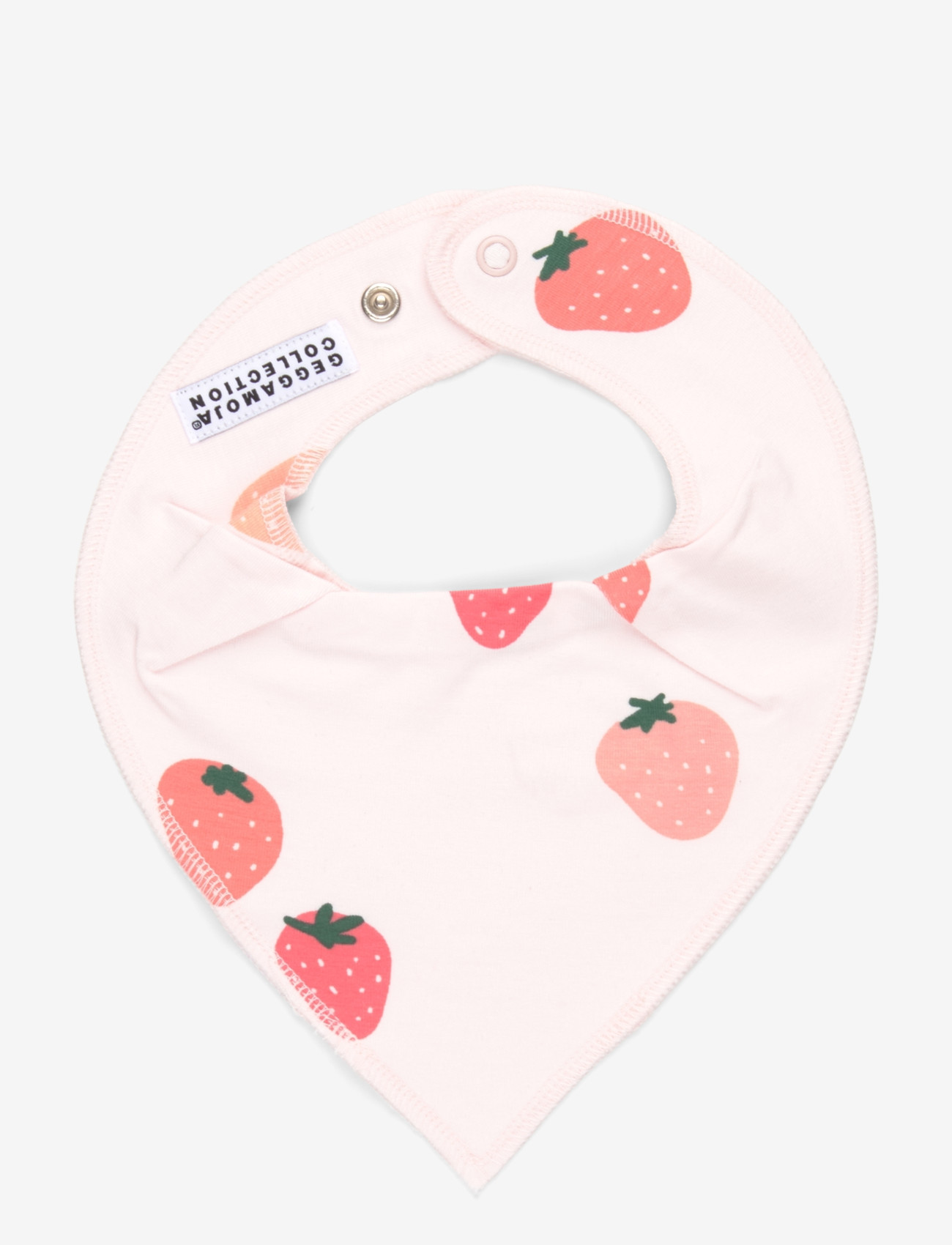 Geggamoja - Bamboo Dry Bib - pudipõlled - strawberry - 0