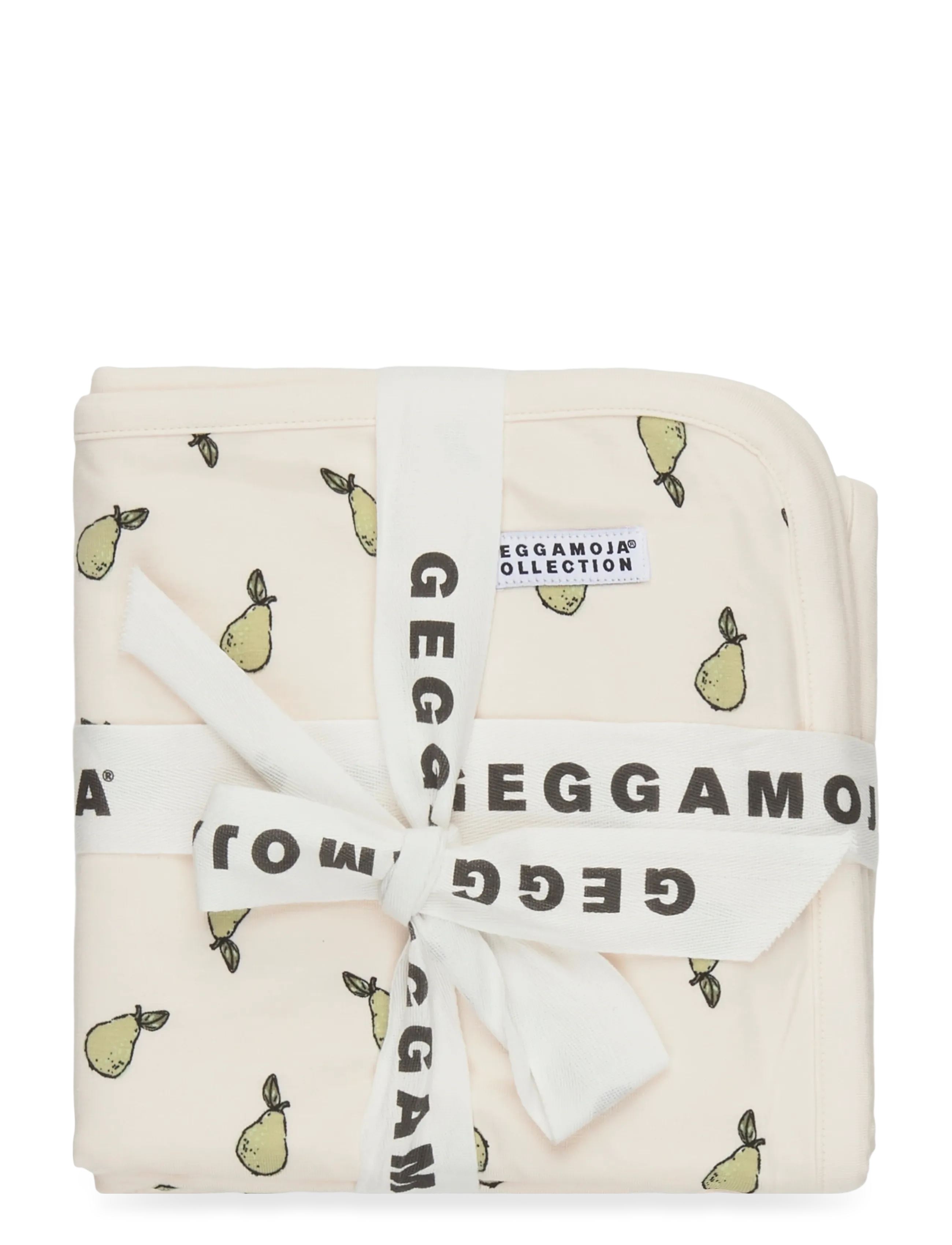 Geggamoja Bamboo Baby Blanket - Babyprodukte - PEARS / cream