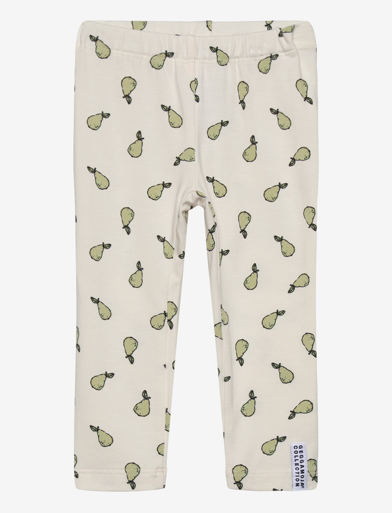 Geggamoja - Bamboo Leggings Pears - leggings - pears - 0