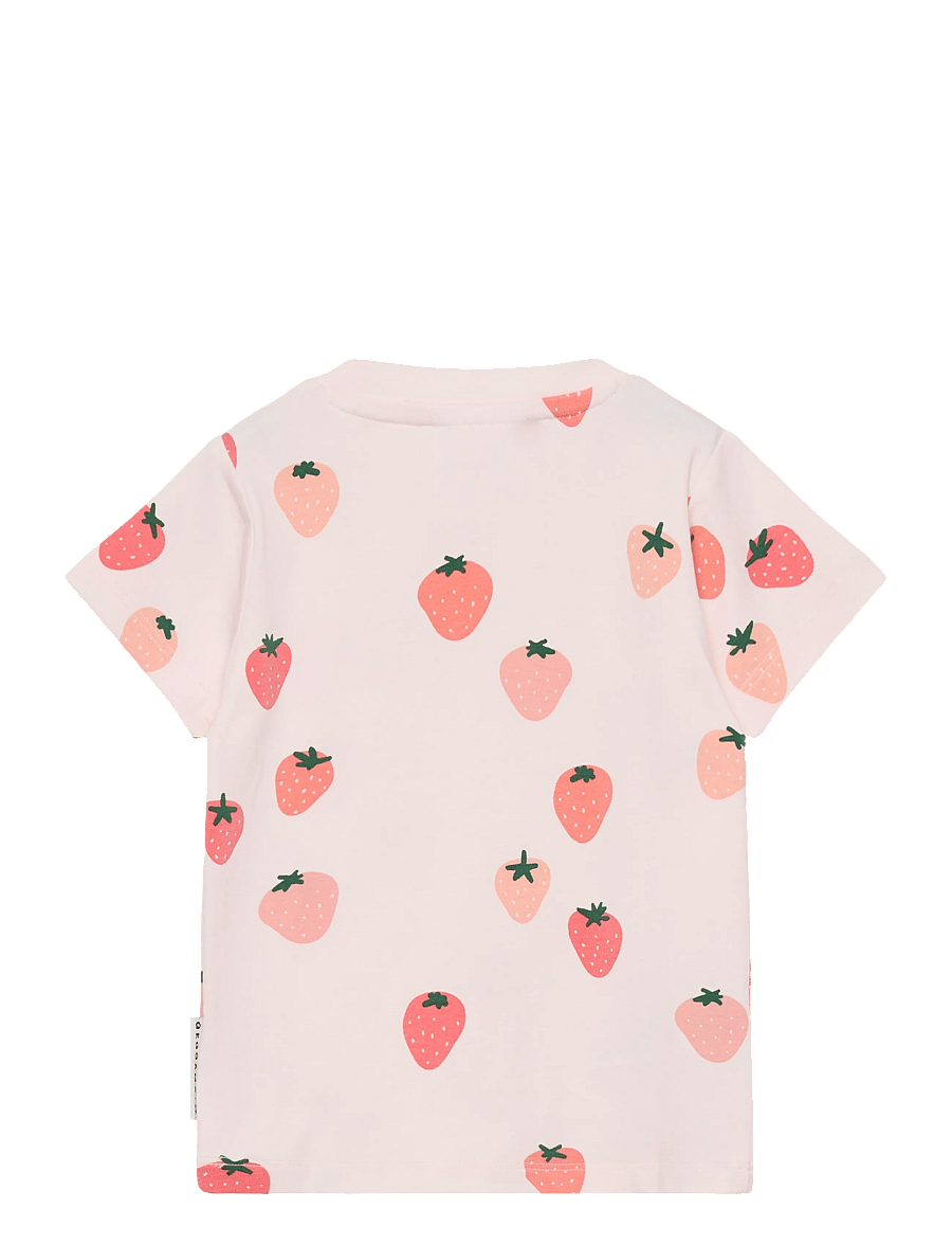 Geggamoja - Bamboo T-shirt - kurzärmelige - strawberry - 1
