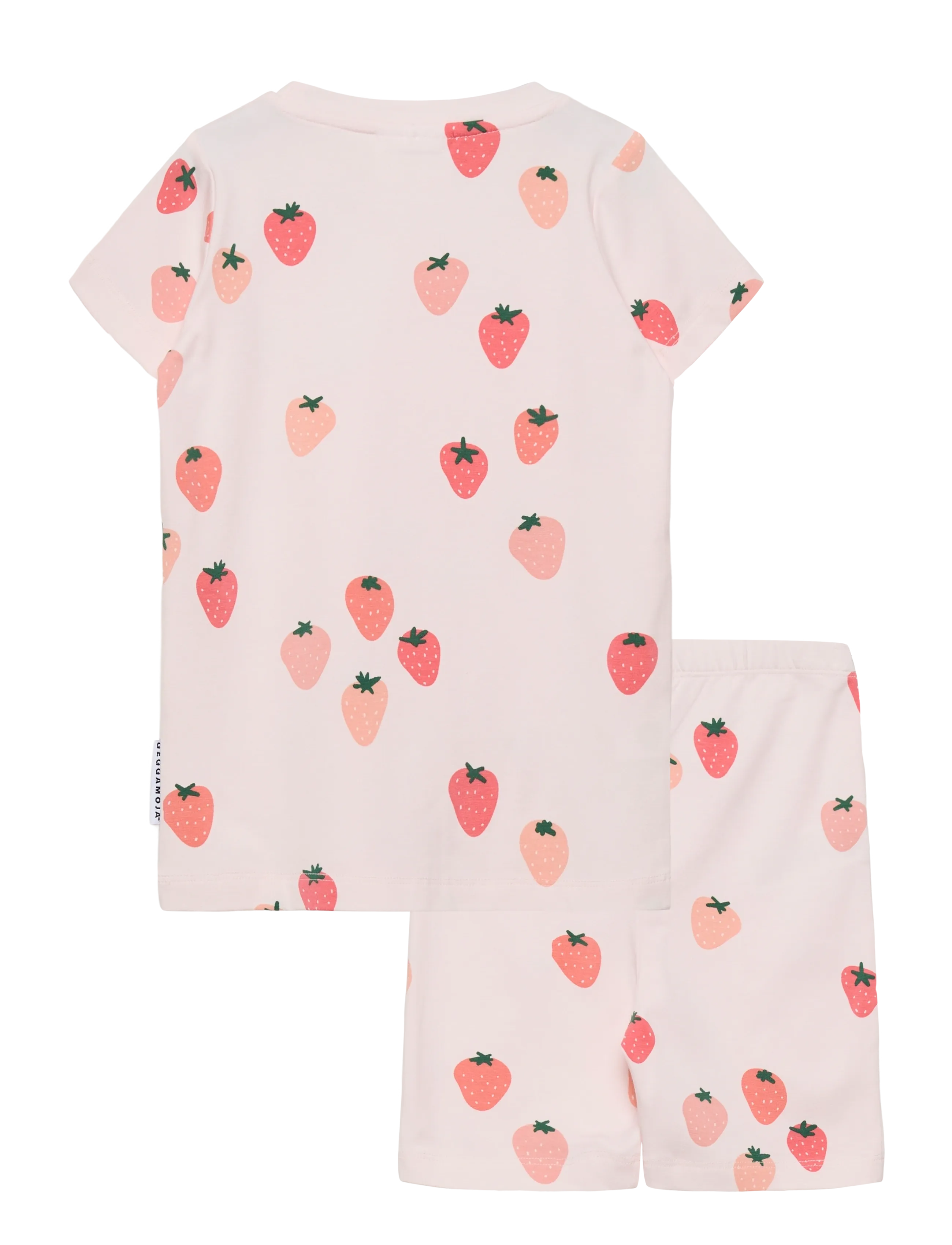Geggamoja - Bamboo Set - sets with short-sleeved t-shirt - strawberry - 1