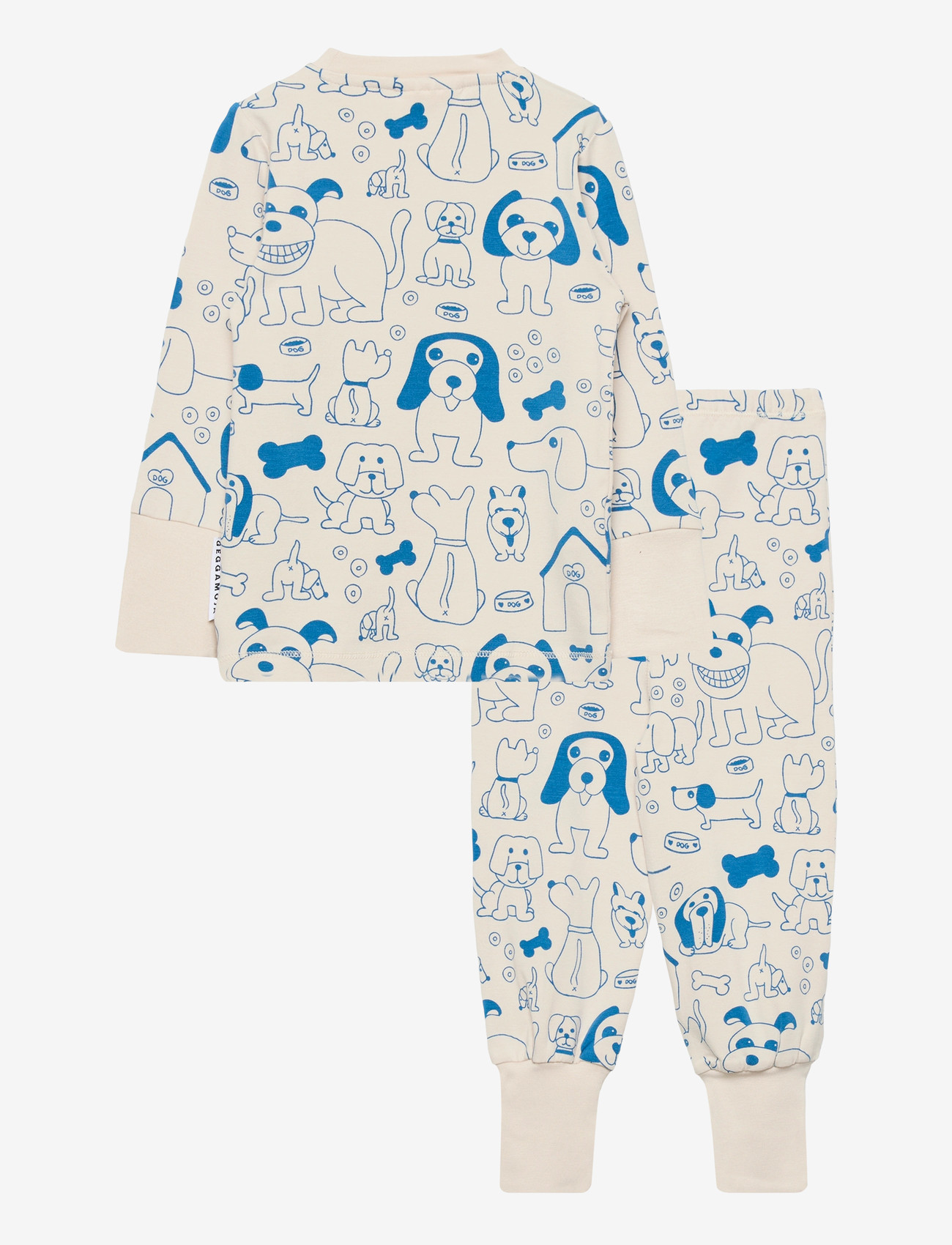 Geggamoja - Bamboo Two Piece Pyjamas - pyjamassæt - dogs - 1