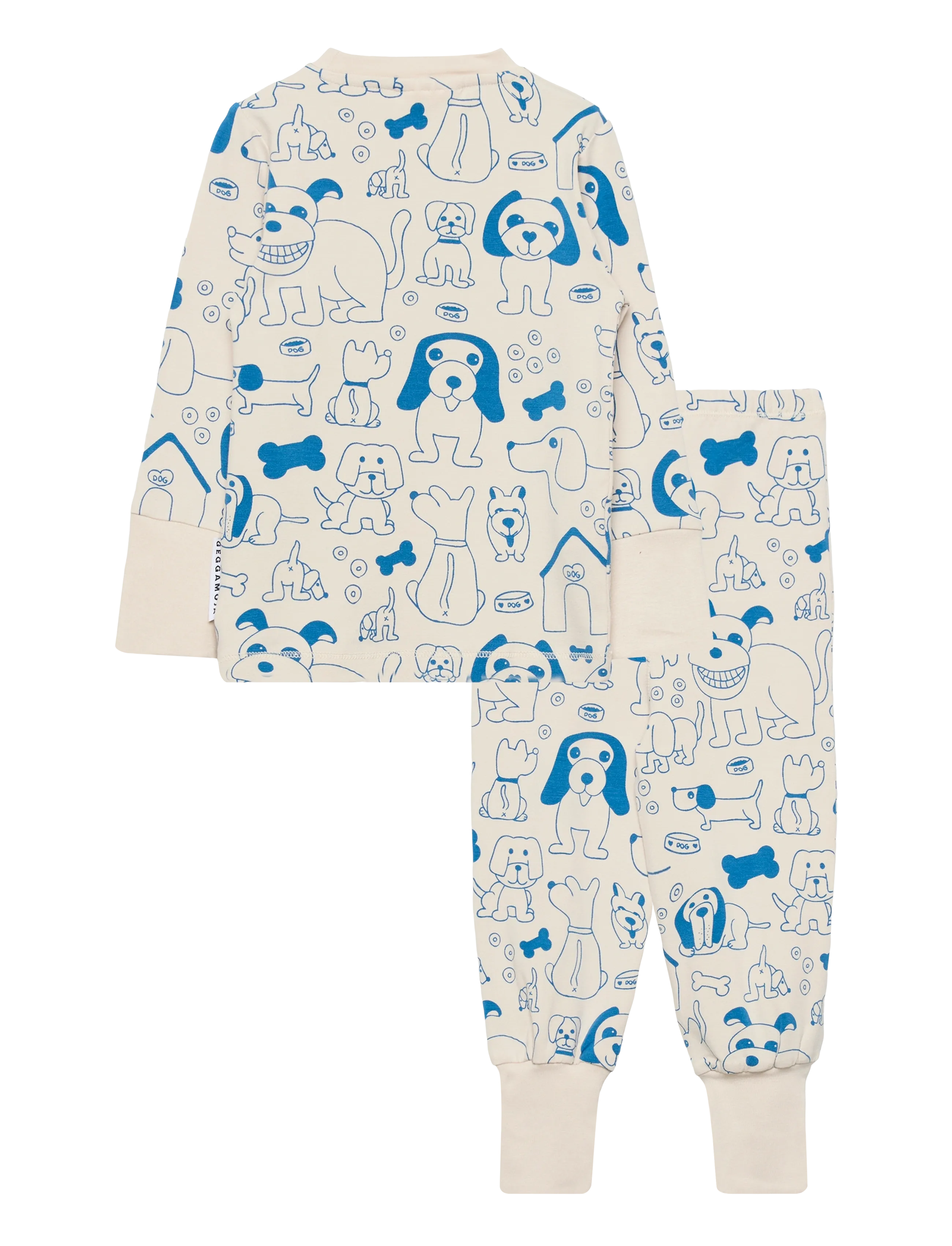 Geggamoja - Bamboo Two Piece Pyjamas - sets - dogs - 1