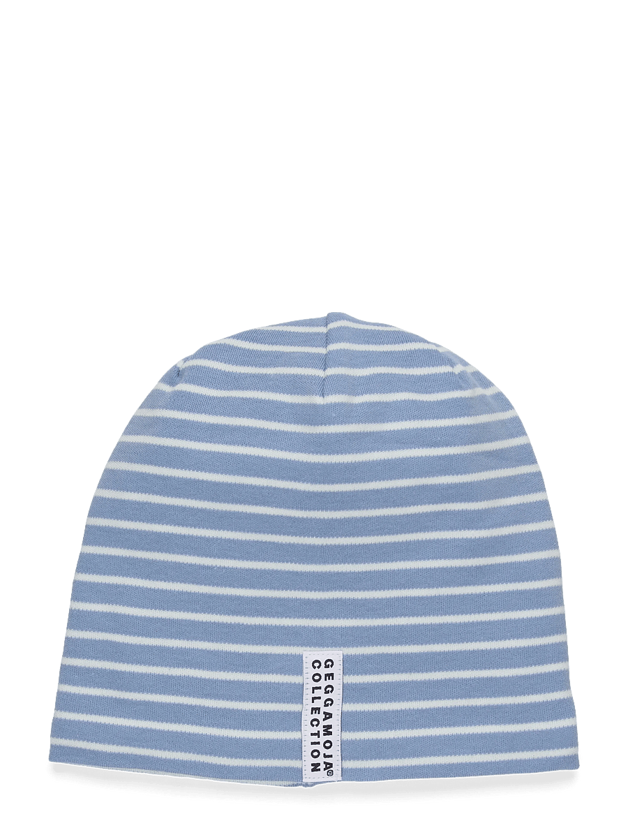 Geggamoja - Topline Cap Striped - beanies - light blue / offwhite - 0