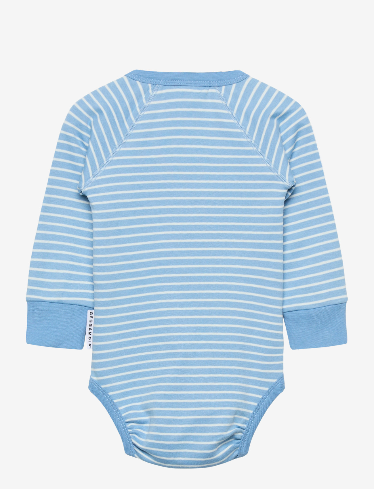 Geggamoja - Body Striped - langærmede heldragter - light blue / offwhite - 1